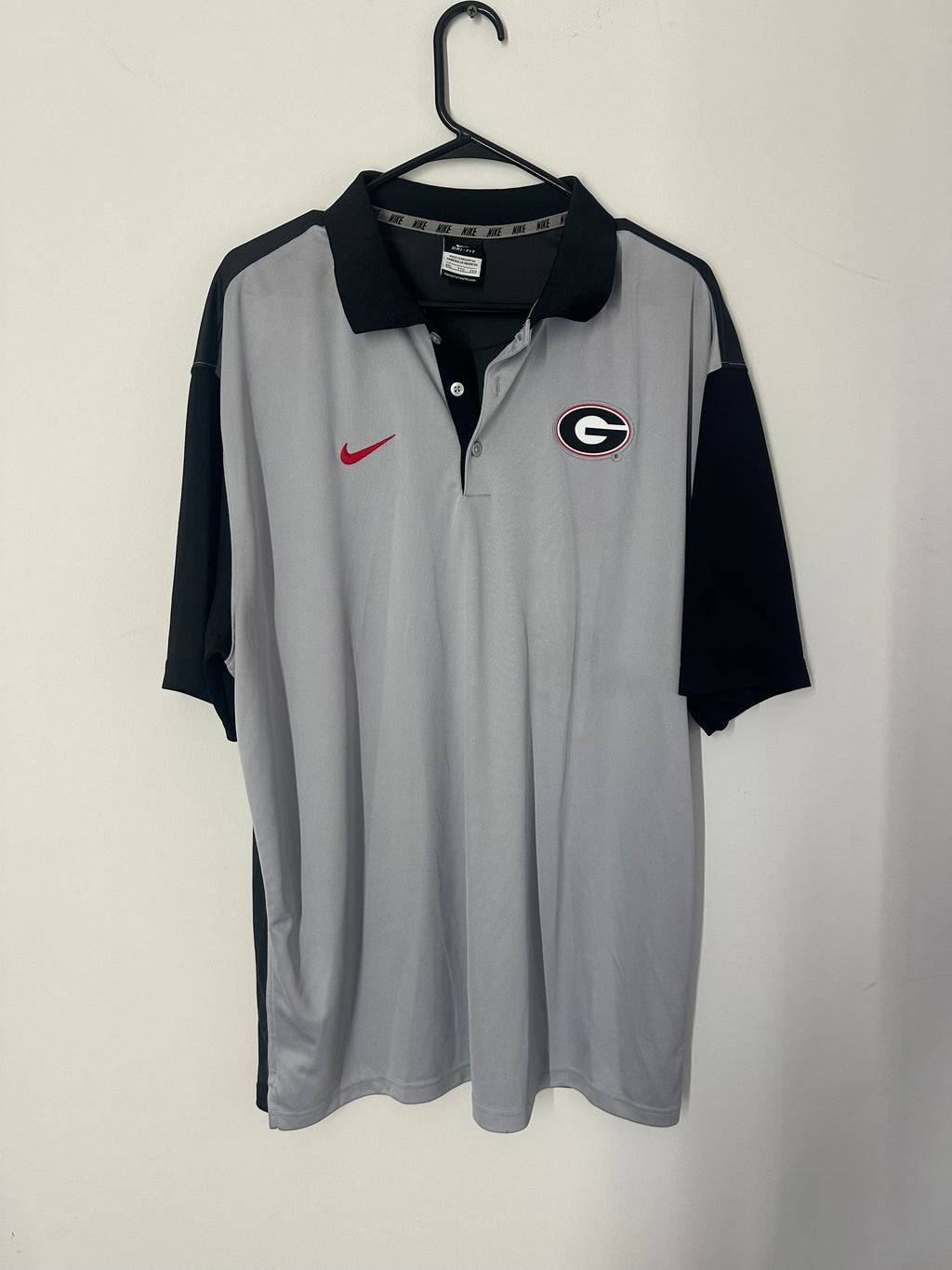 Nike Georgia Bulldogs Dri-FIT polo Sz 2XL