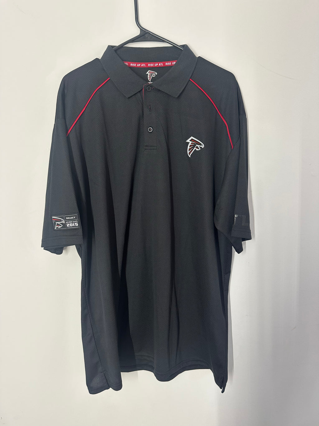 Atlanta Falcons Member Only Polo Sz 2XL