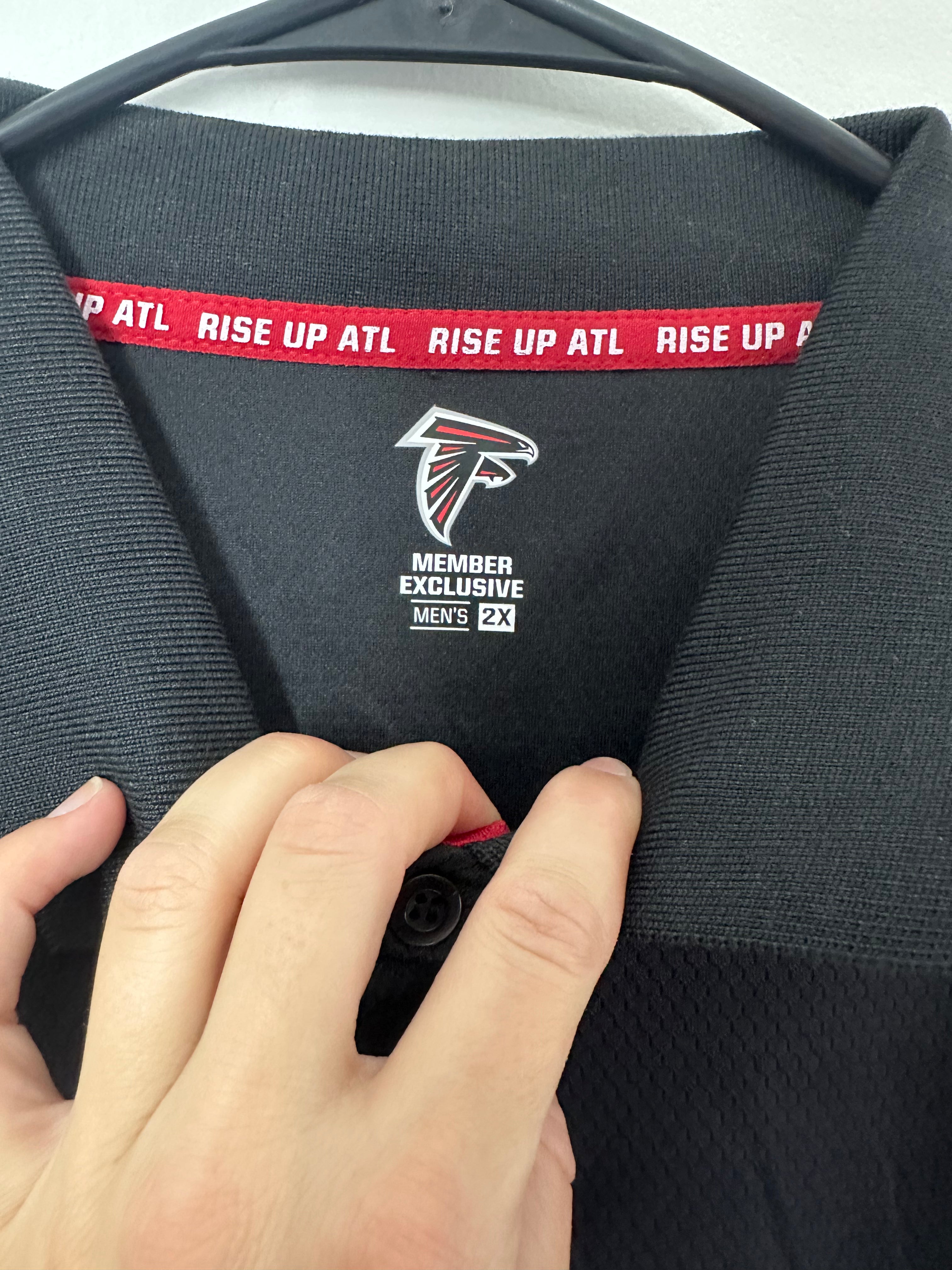 Atlanta Falcons Member Only Polo Sz 2XL
