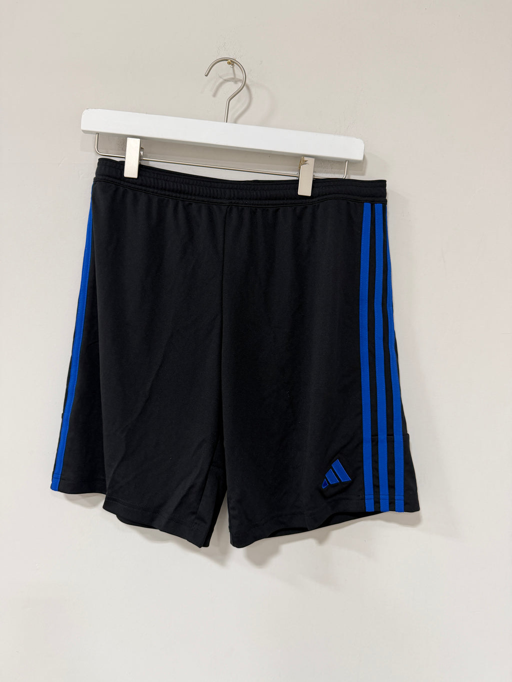 Adidas Entrada 22 Shorts  Black/Blue Mens Size Medium