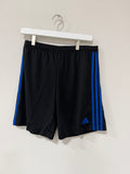 Adidas Entrada 22 Shorts  Black/Blue Mens Size Medium