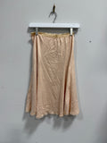 Vintage Tan Lace Trimmed Half Slip Skirt