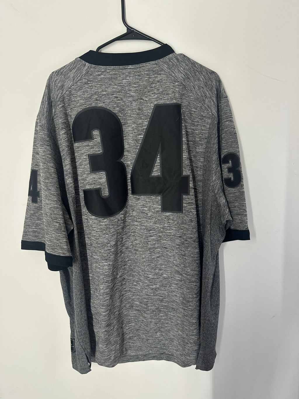 Nike Men's Georgia Bulldogs Gridiron Grey #34 Jersey Sz 2XL