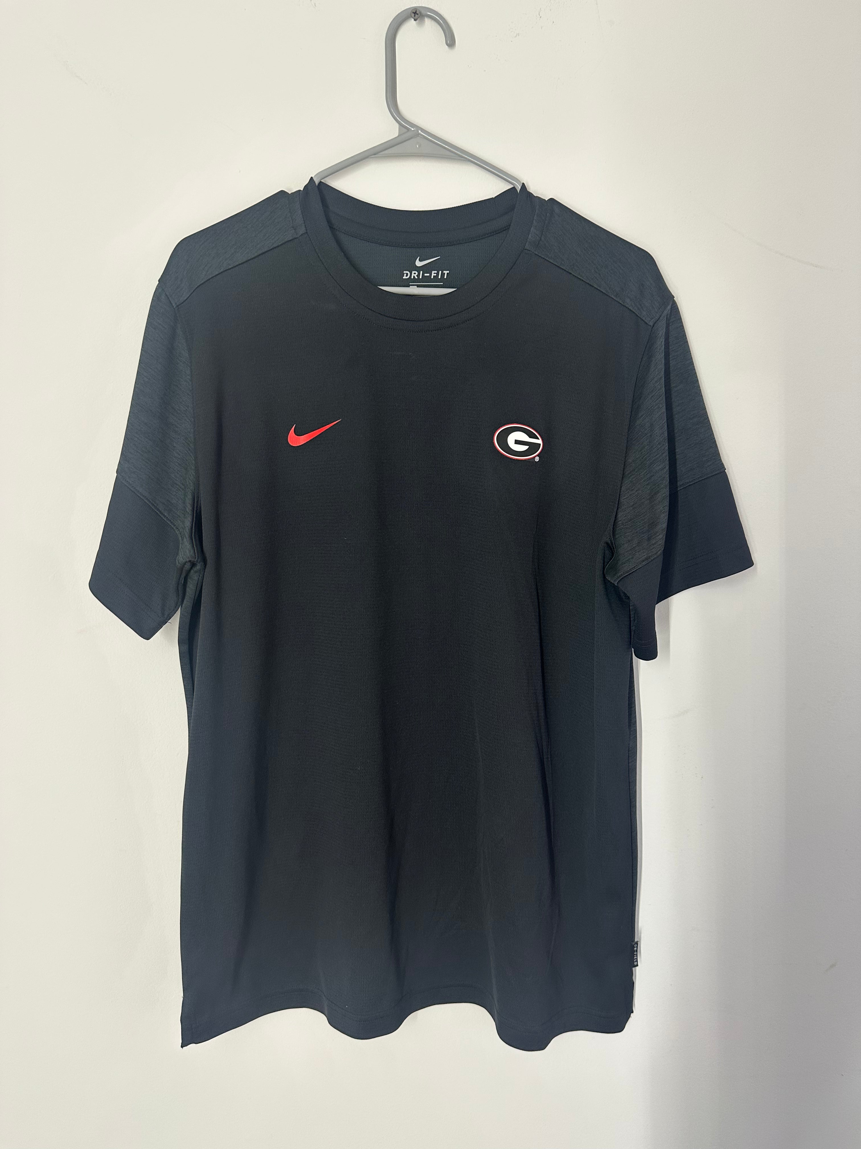 Nike Georgia Bulldogs Dri-FIT coaches t-shirt Sz L