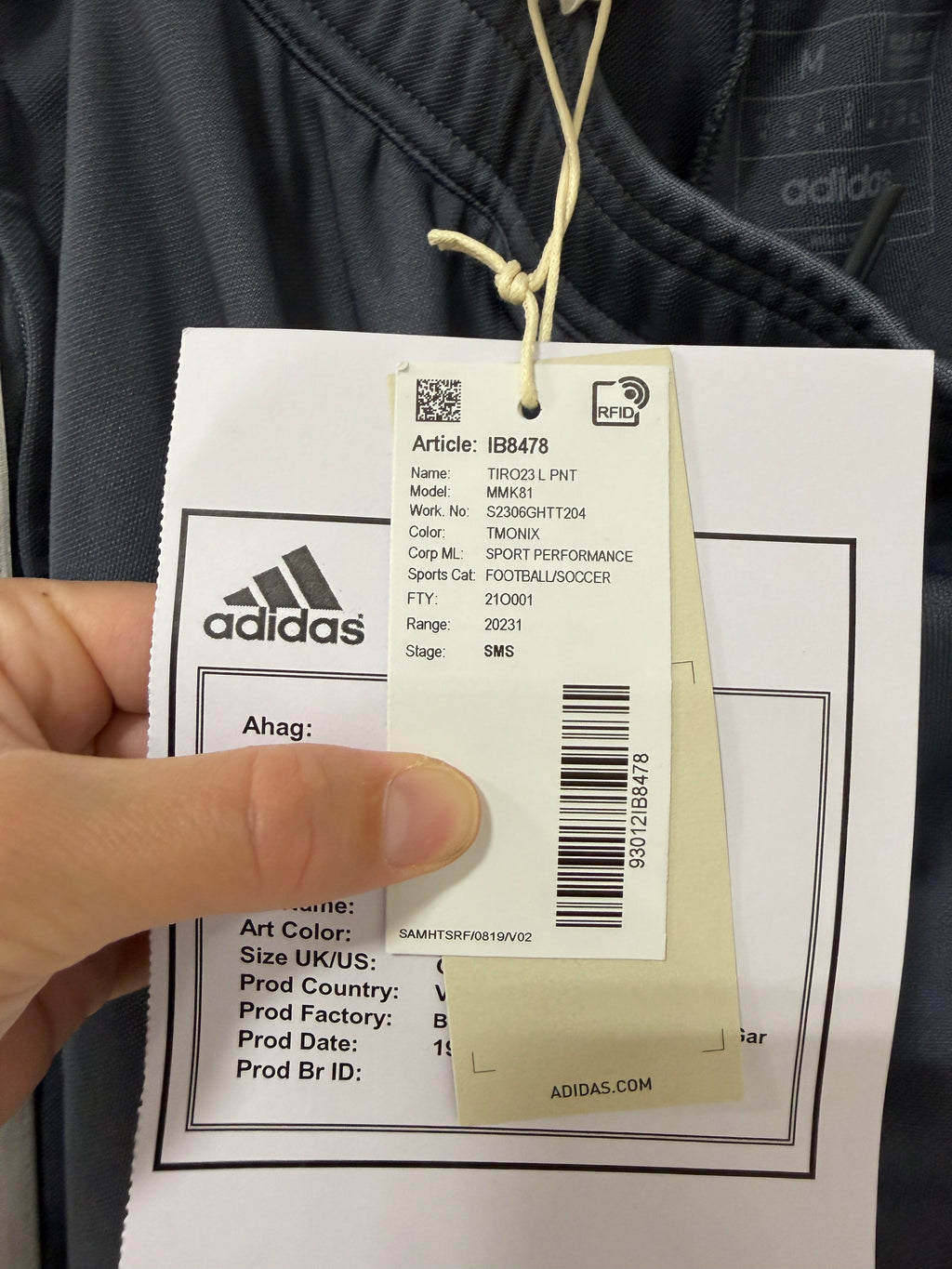 Adidas tiro 23 Pants Mens size Medium