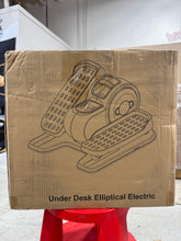 Load image into Gallery viewer, UPGO Under Desk Ellipticals Electric, Elipse Leg Exerciser Fully Assembled, Pedal Exerciser with Remote Control &amp; Non-Slip Pedals Resistance &amp; Speed, Black
