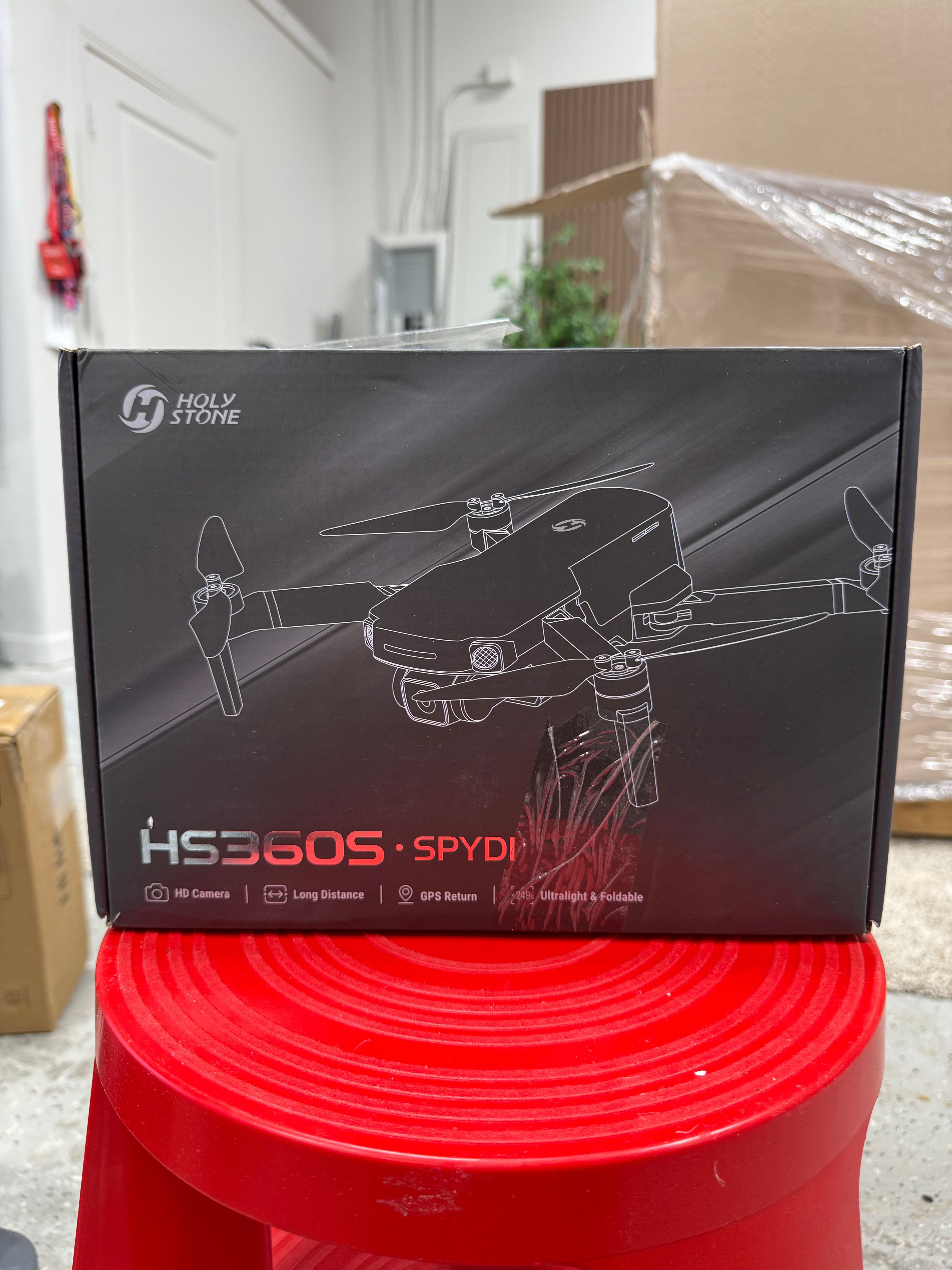 Holy Stone HS360S GPS Drone with 4K UHD Camera for Adults Beginner