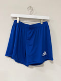 Adidas entrada 26 Shorts Womens Sz S Royal Blue