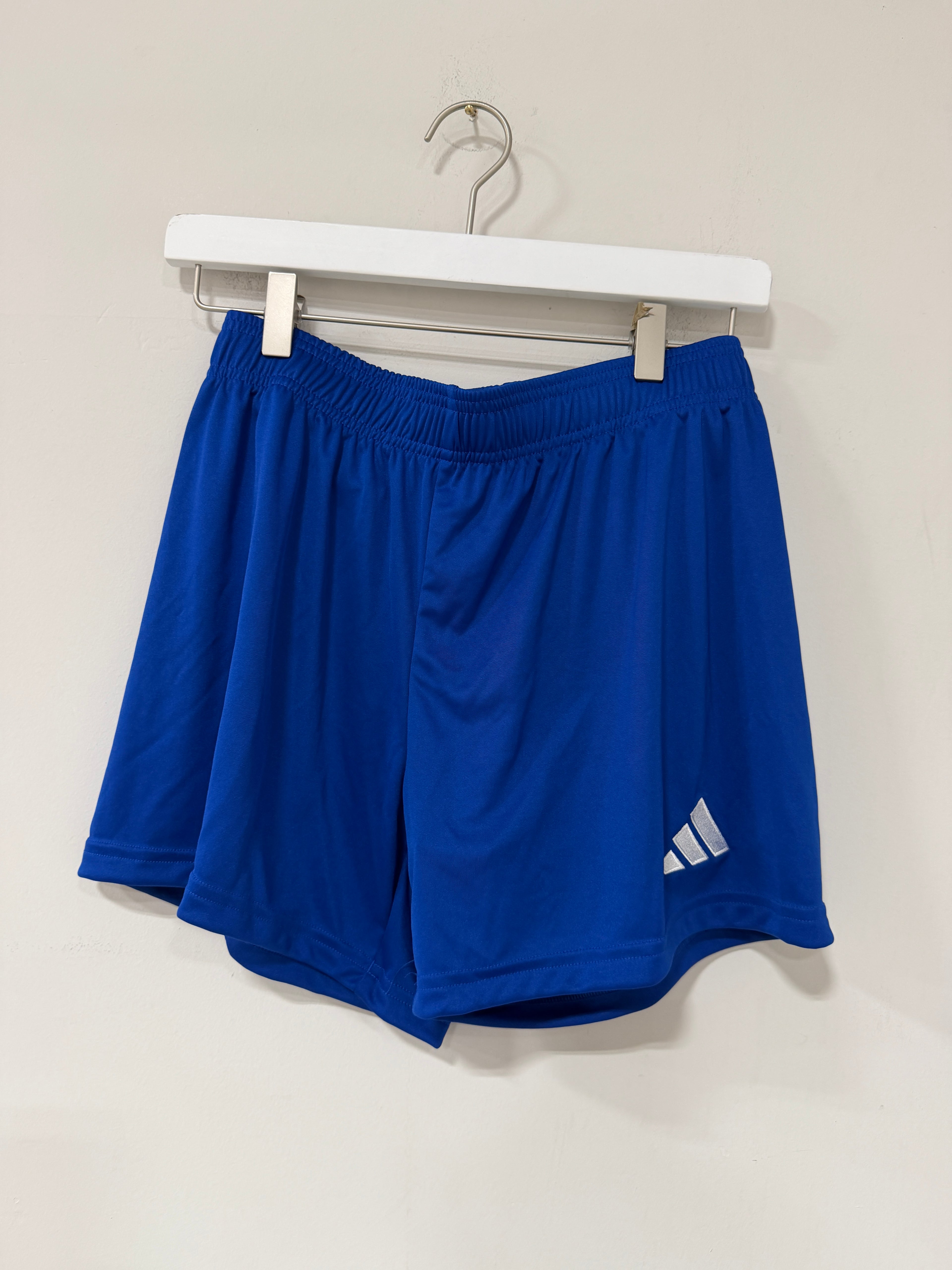 Adidas entrada 26 Shorts Womens Sz S Royal Blue