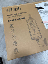 Load image into Gallery viewer, HIJOB GC007-B1-0001 Level 1 &amp; 2 40A Portable Wall EV Charger with 25FT Cable
