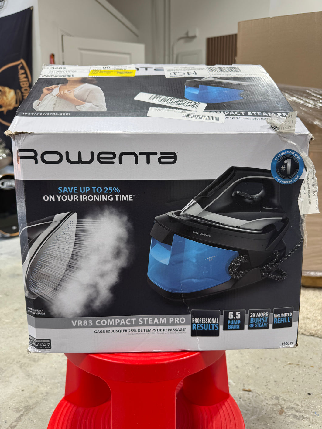 Rowenta VR83 Compact Steam Pro