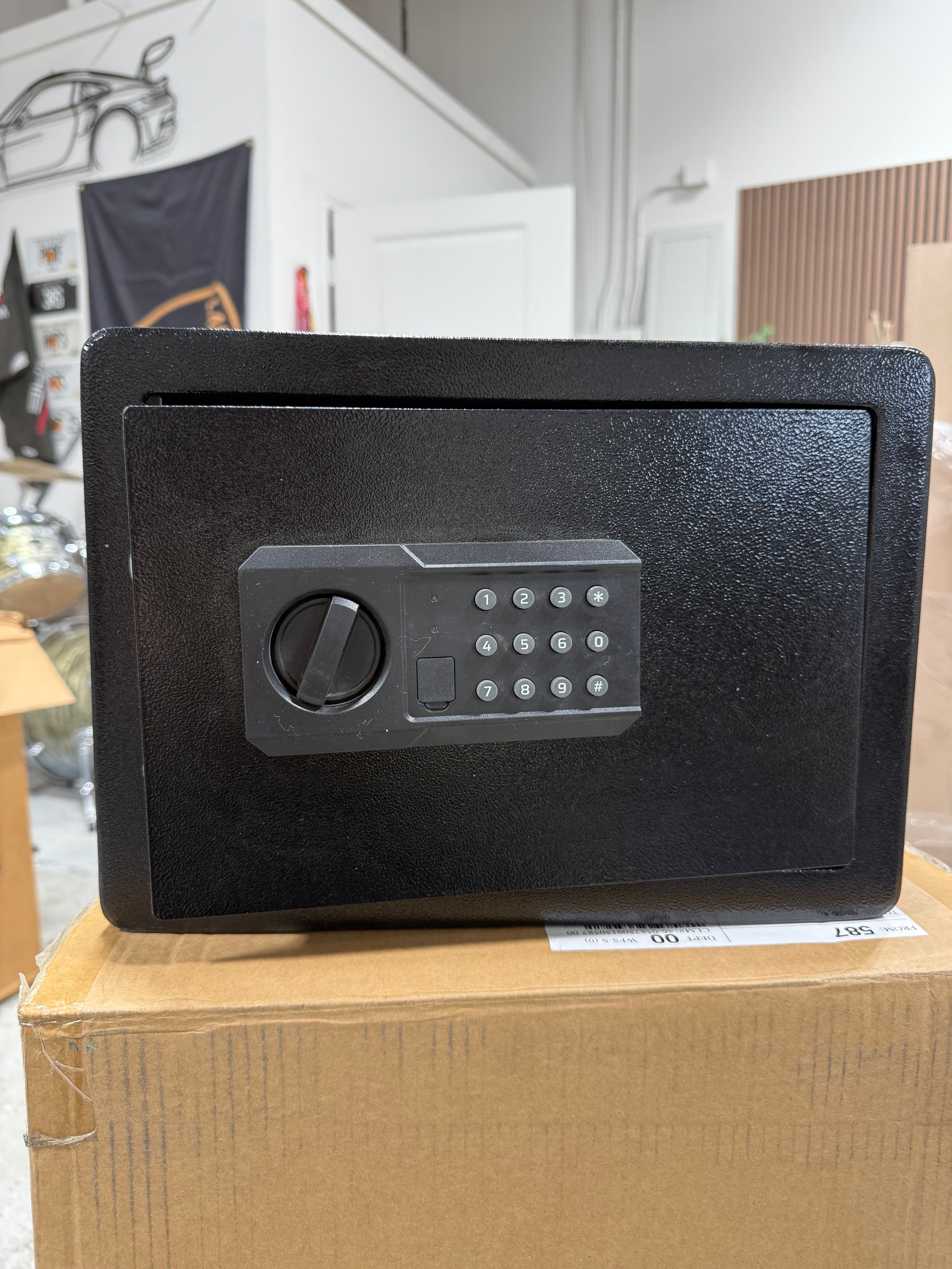 TELAM GRA011301 1.5 CU. ft Safe Box with Biometric Fingerprint