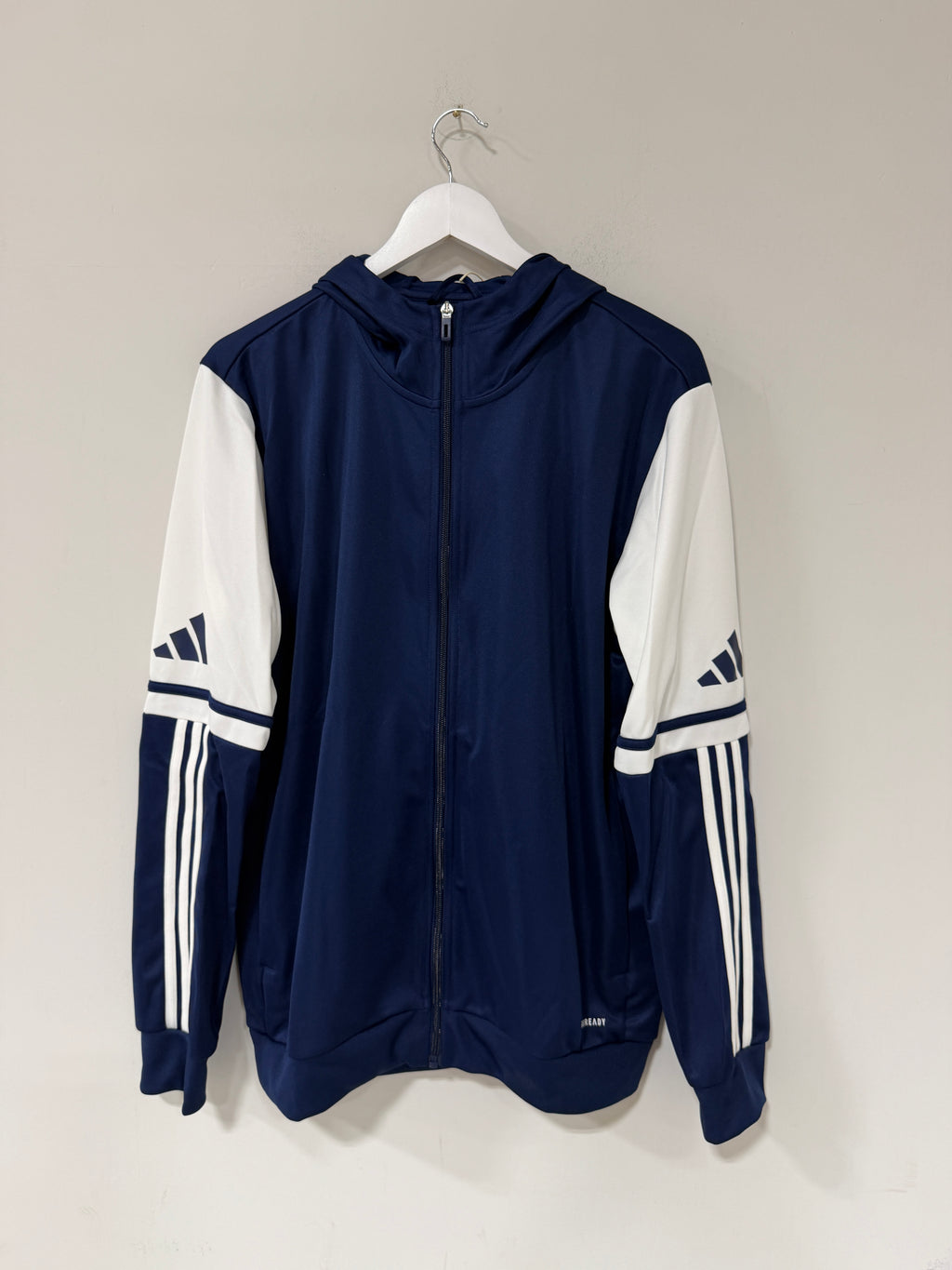 Adidas Squadra 25 Hoodie Mens Size Medium Navy