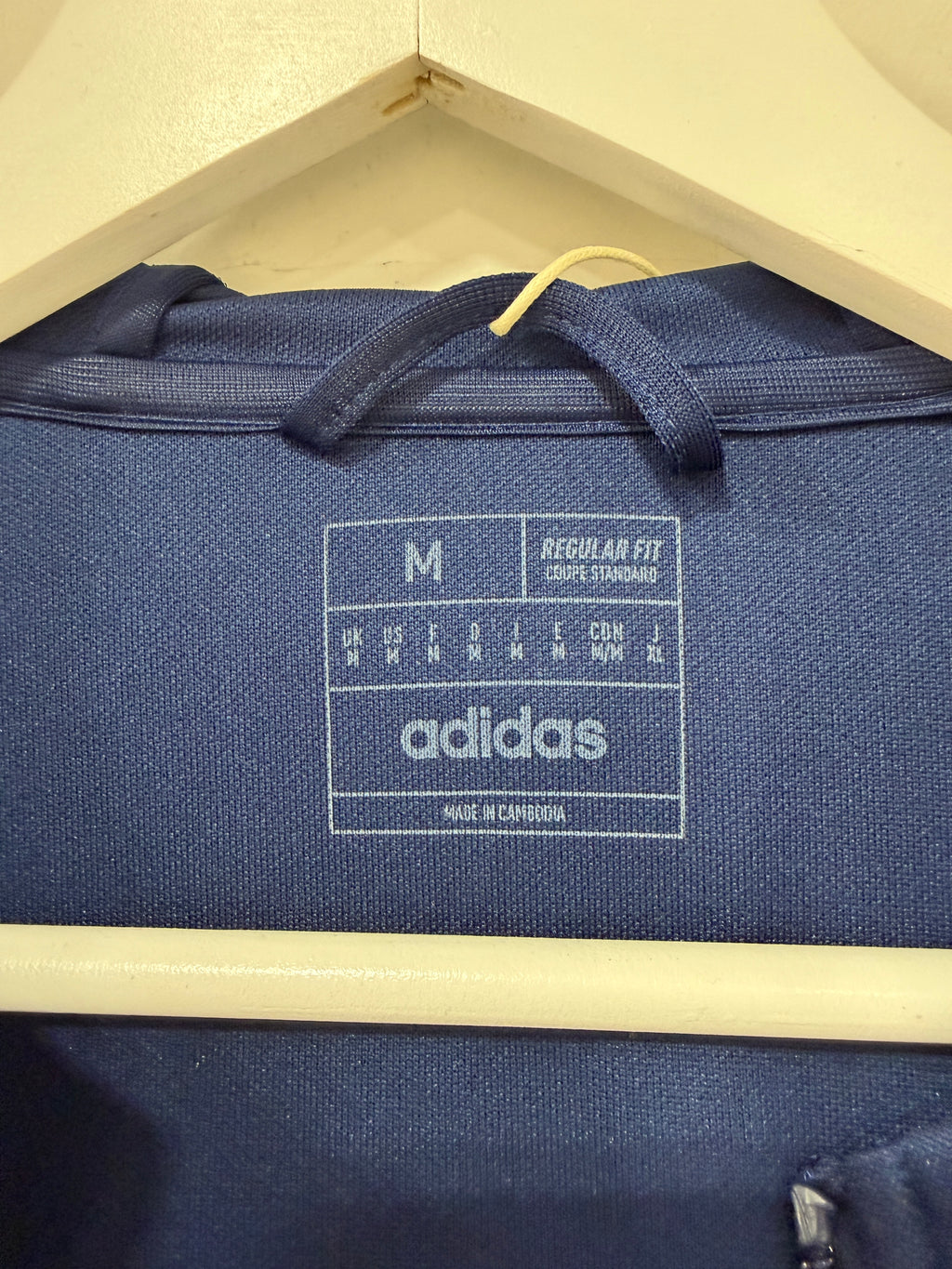 Adidas Squadra 25 Hoodie Mens Size Medium Navy