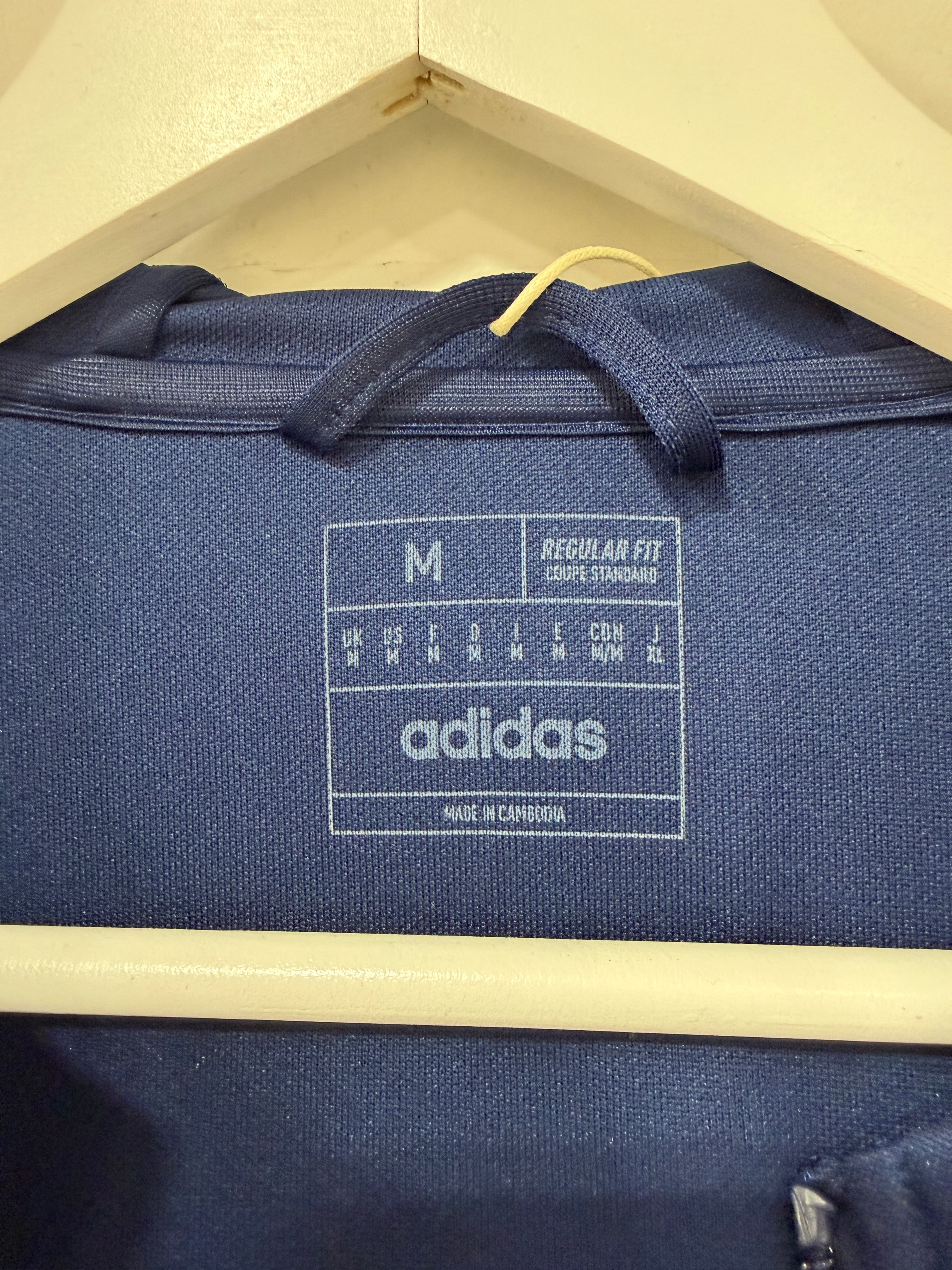 Adidas Squadra 25 Hoodie Mens Size Medium Navy