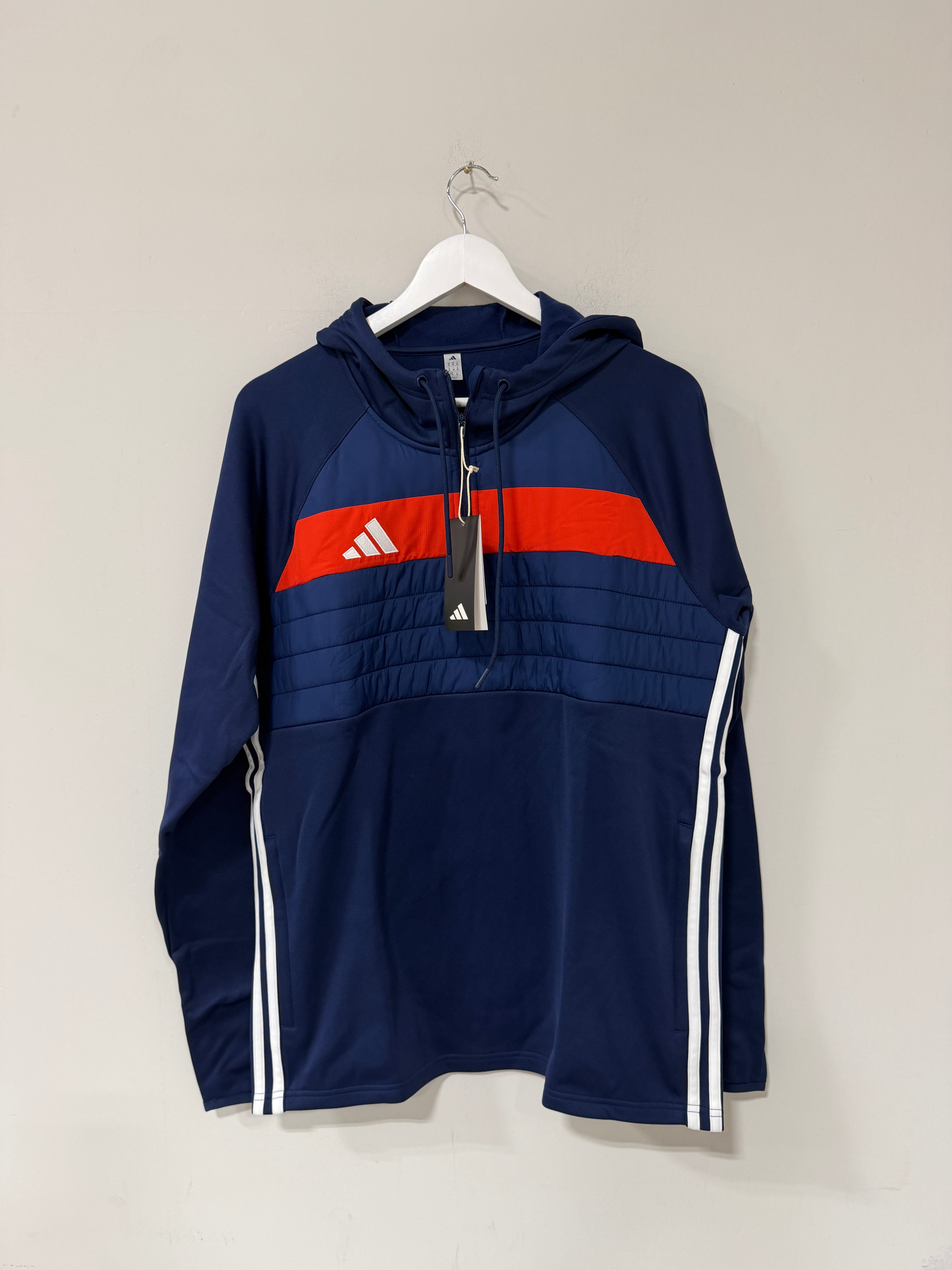 adidas Tiro 25 Essentials Winterized Hoodie Mens Size Medium