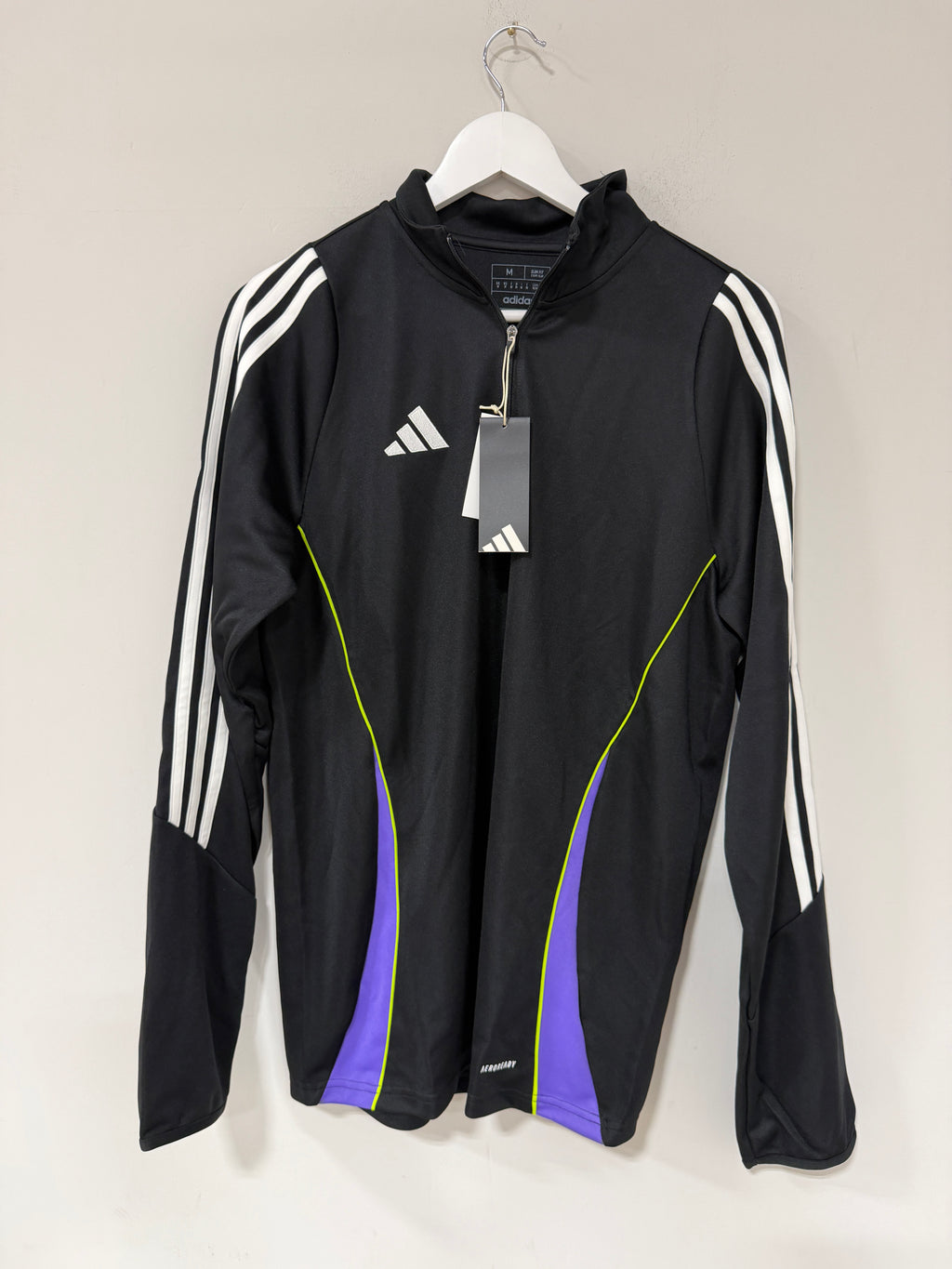 Adidas Tiro 24 Training Top – Black/Purple