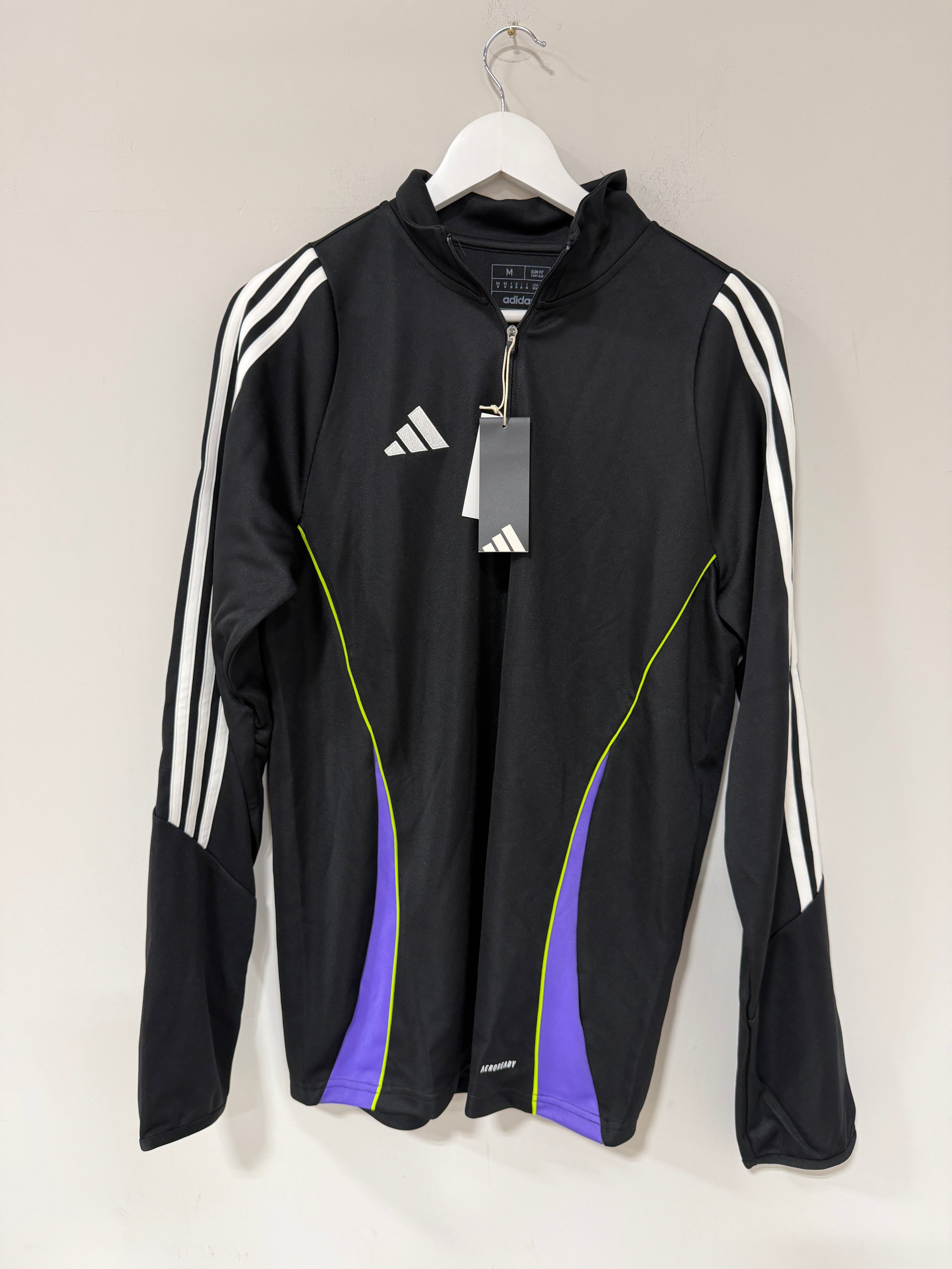 Adidas Tiro 24 Training Top – Black/Purple