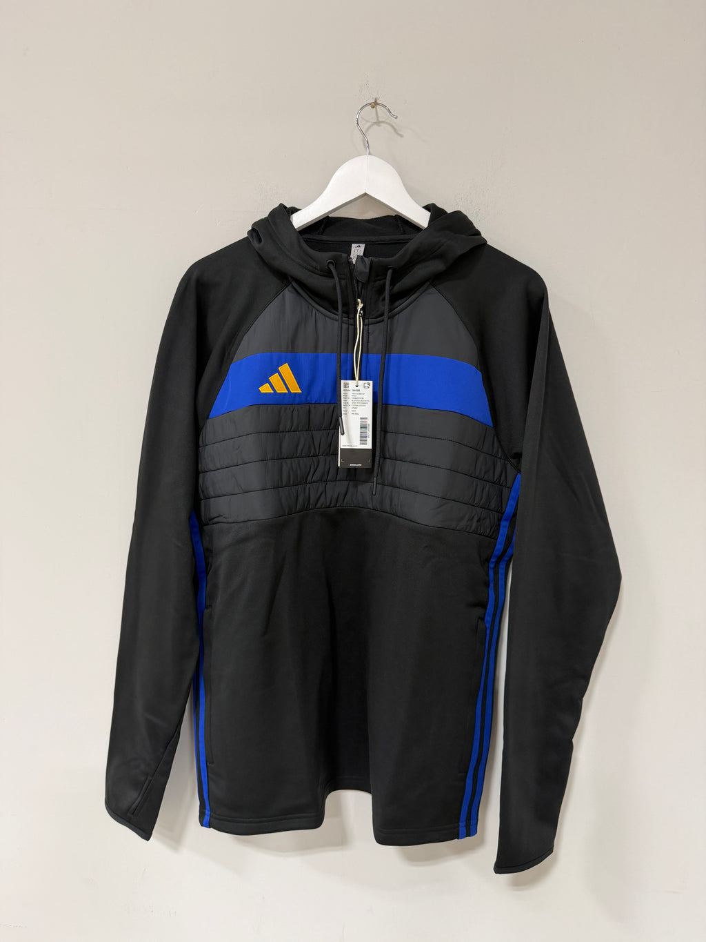 adidas Tiro 25 Essentials Winterized Hoodie Mens Size Medium