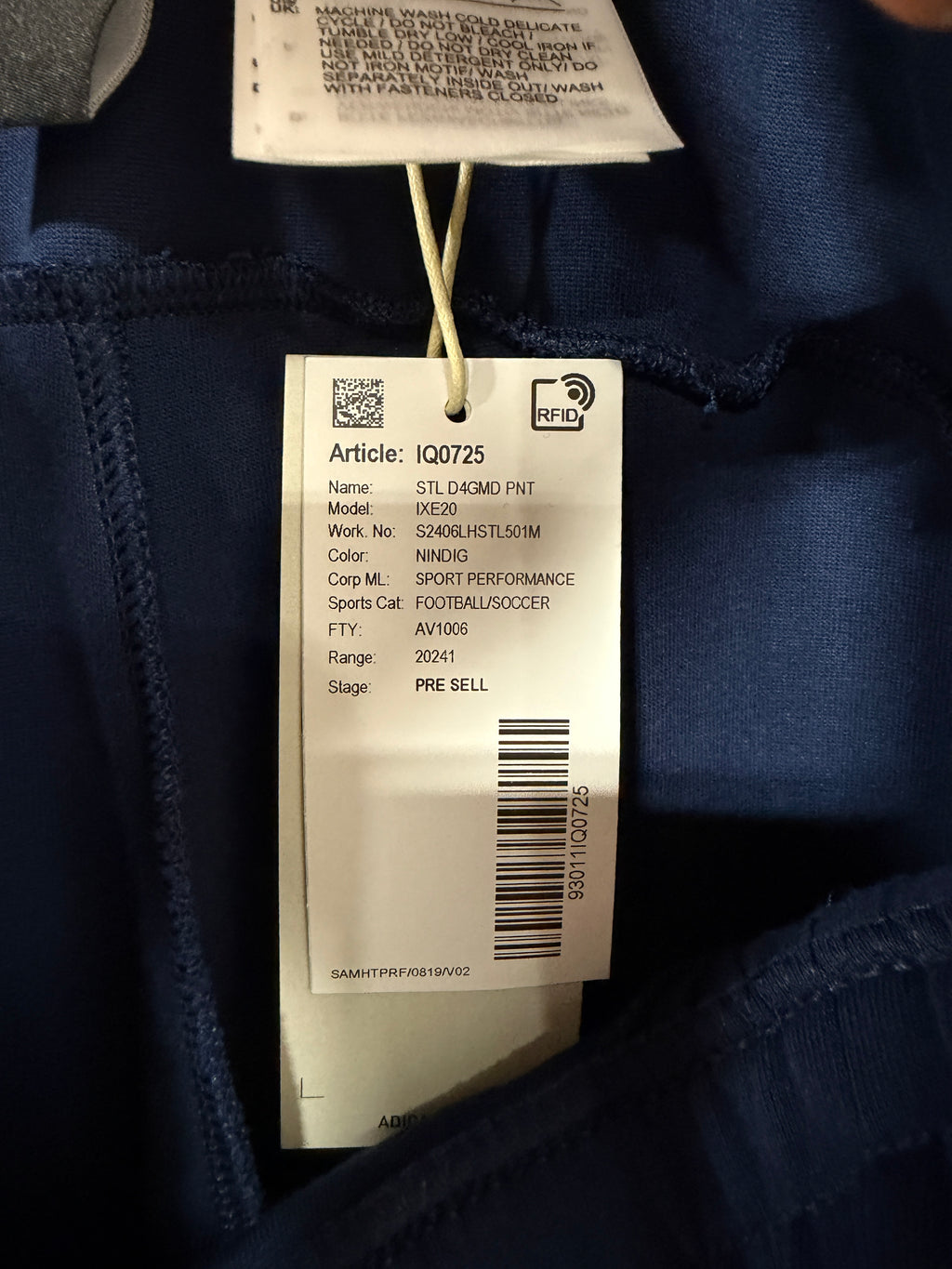 ST. LOUIS CITY SC TIRO TRAVEL PANTS Mens Sz Medium