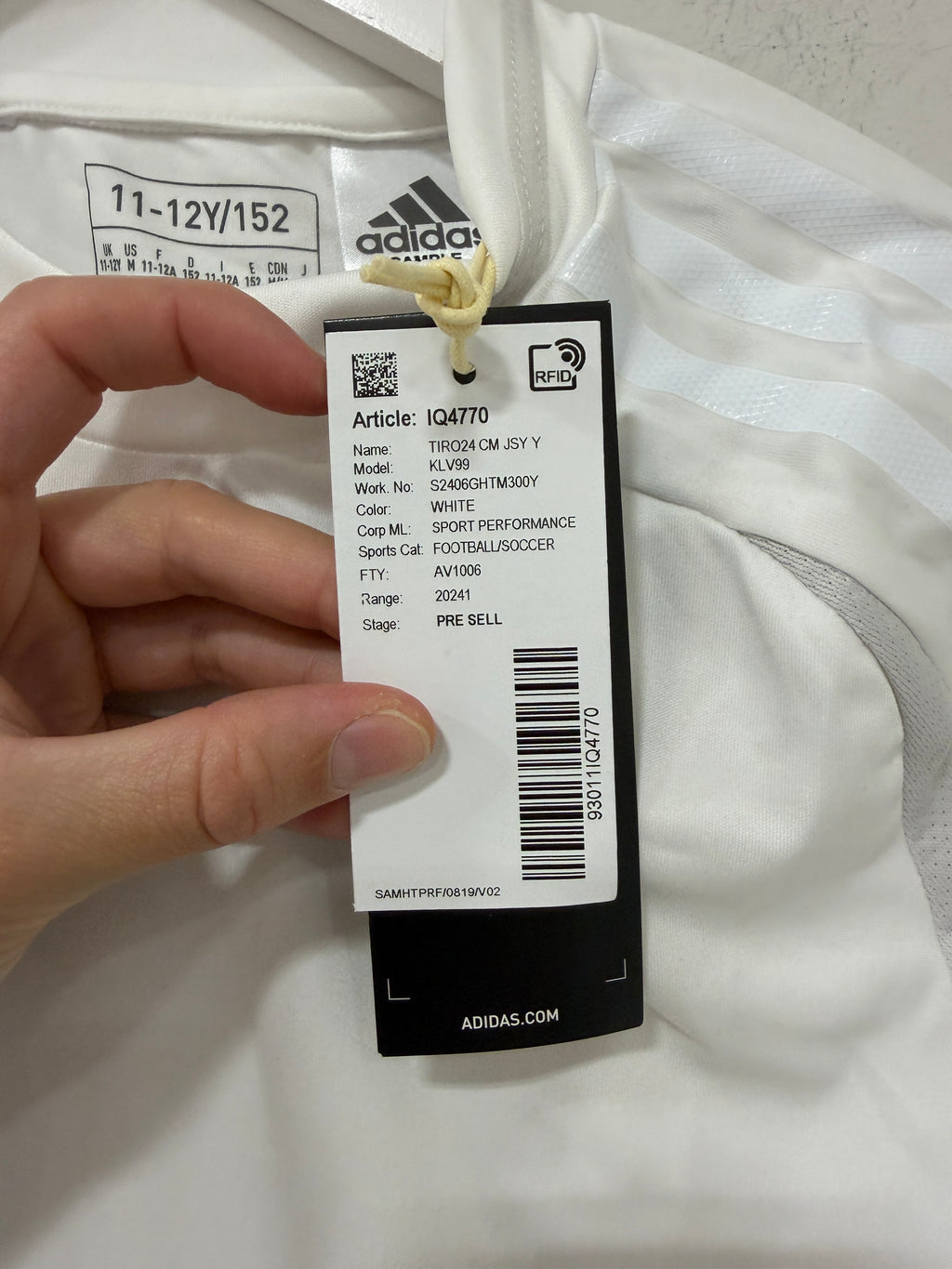 Adidas Tiro 24 Club Match Jersey Youth