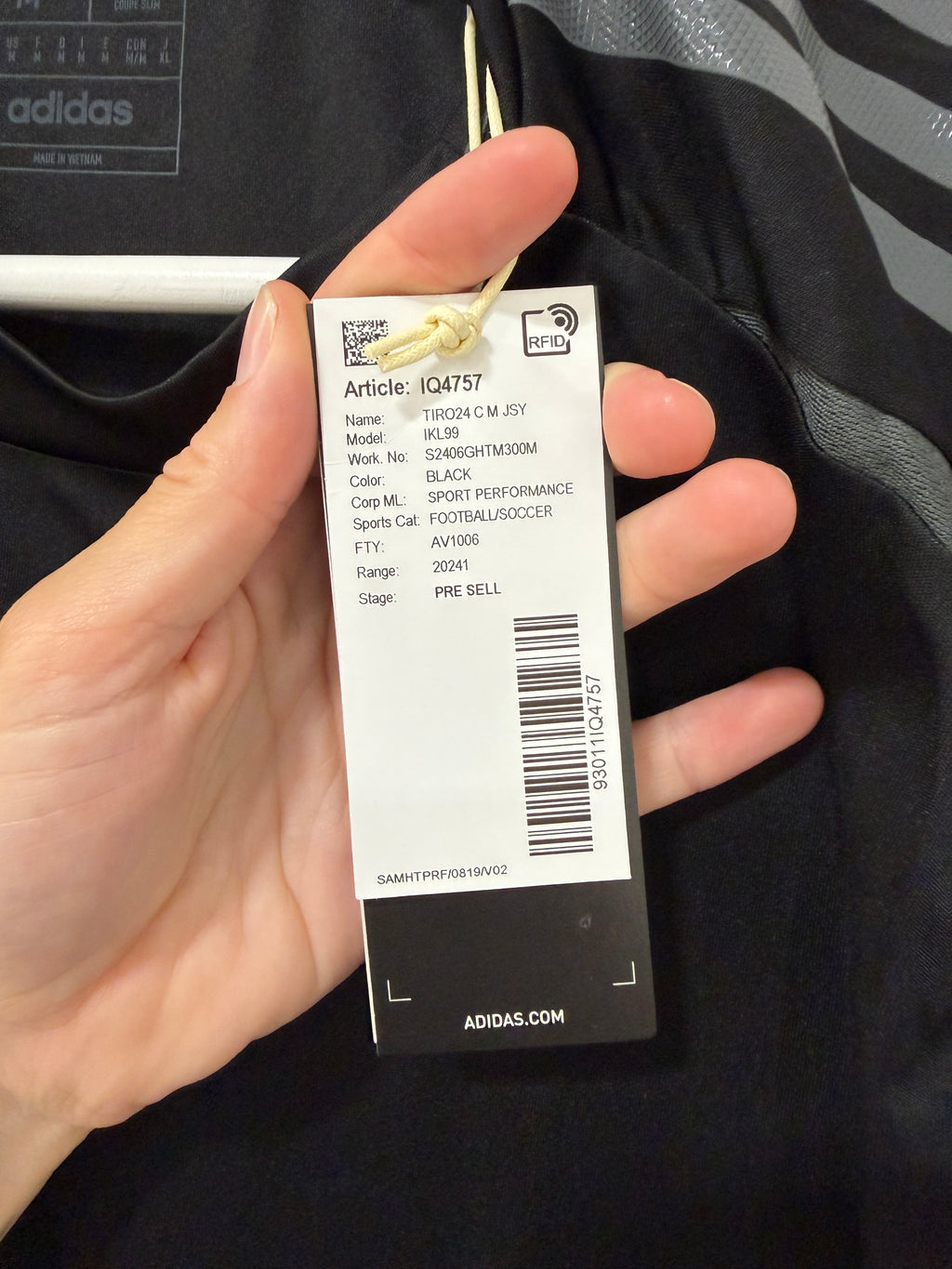 Adidas Tiro 24 Club Match Jersey Mens