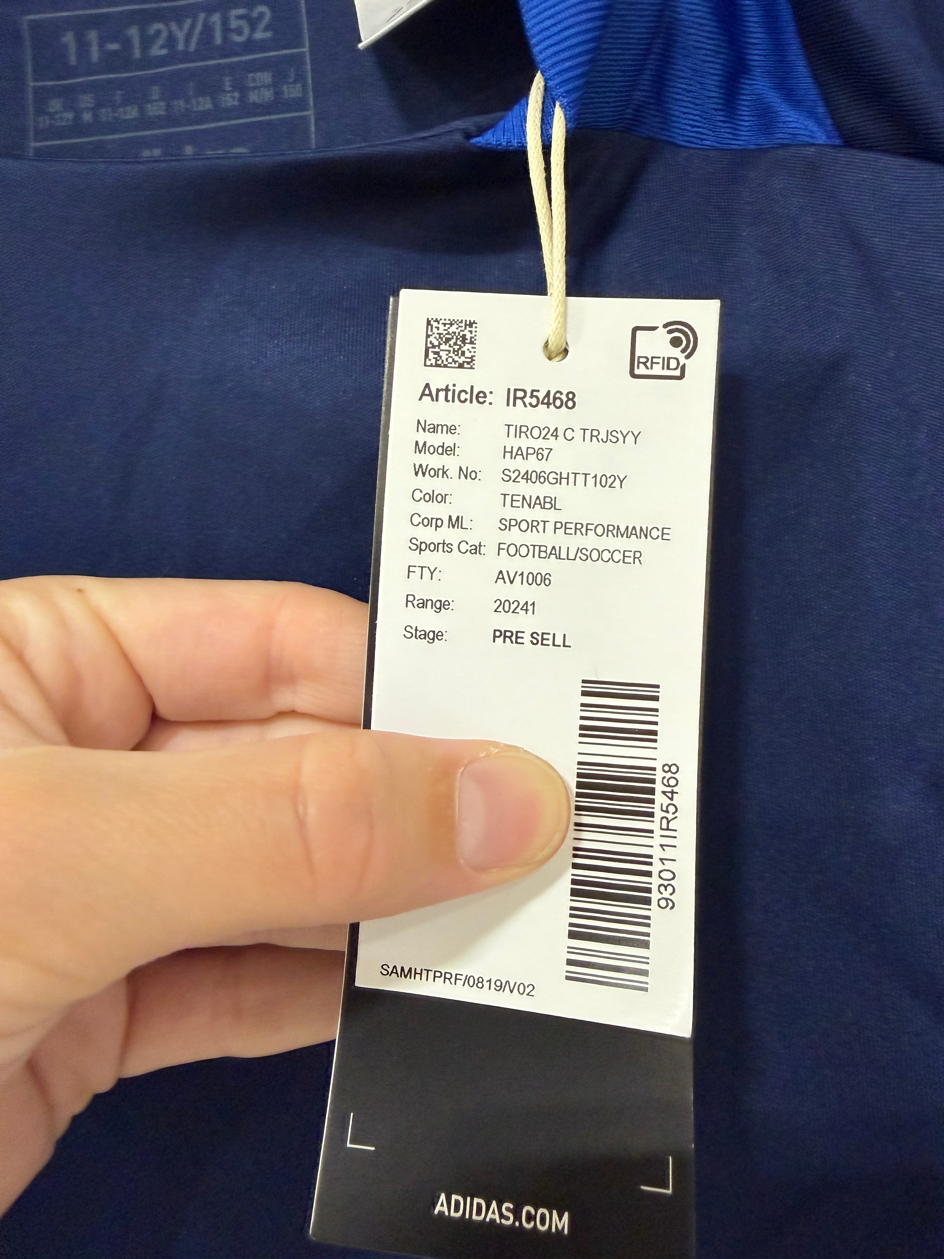 Adidas Tiro 24 Competition Training Jersey Youth