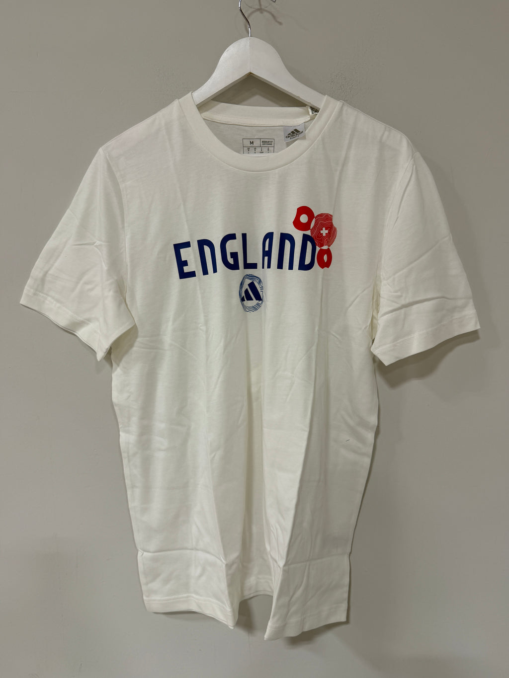Adidas England Tee Mens Size Medium