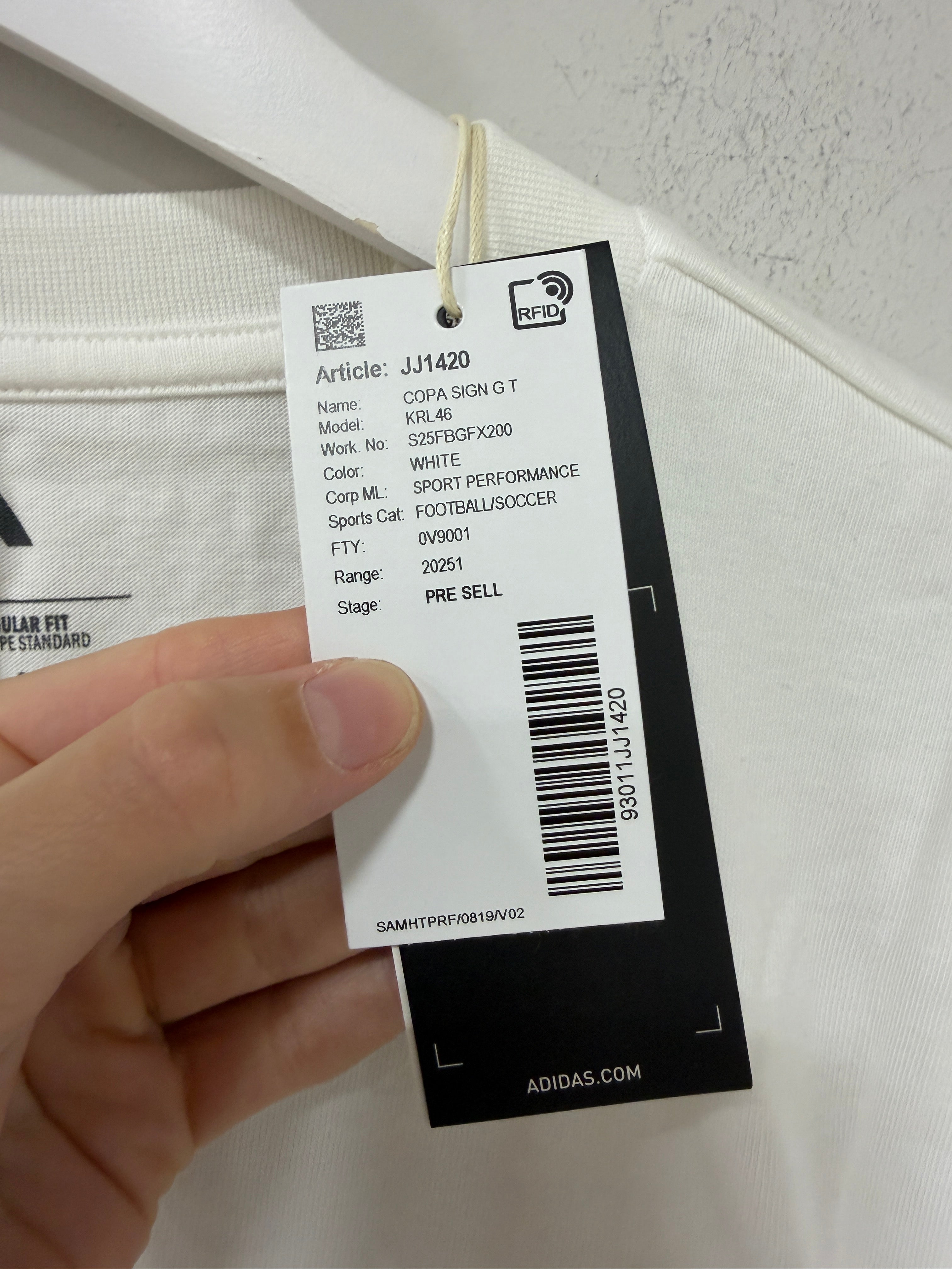 Adidas Copa Signature Graphic Tee Sz Medium