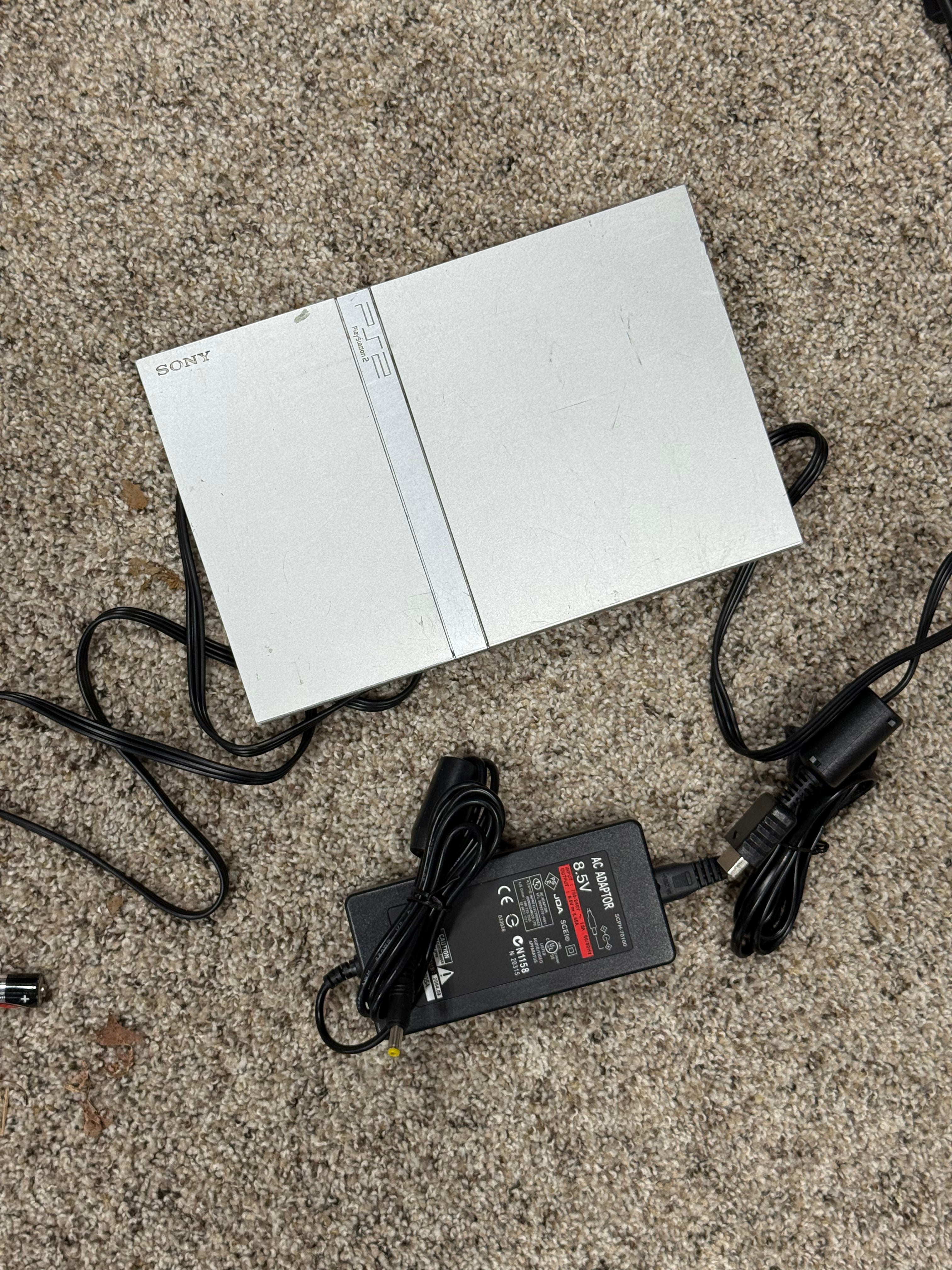 PS2 Bundle Silver