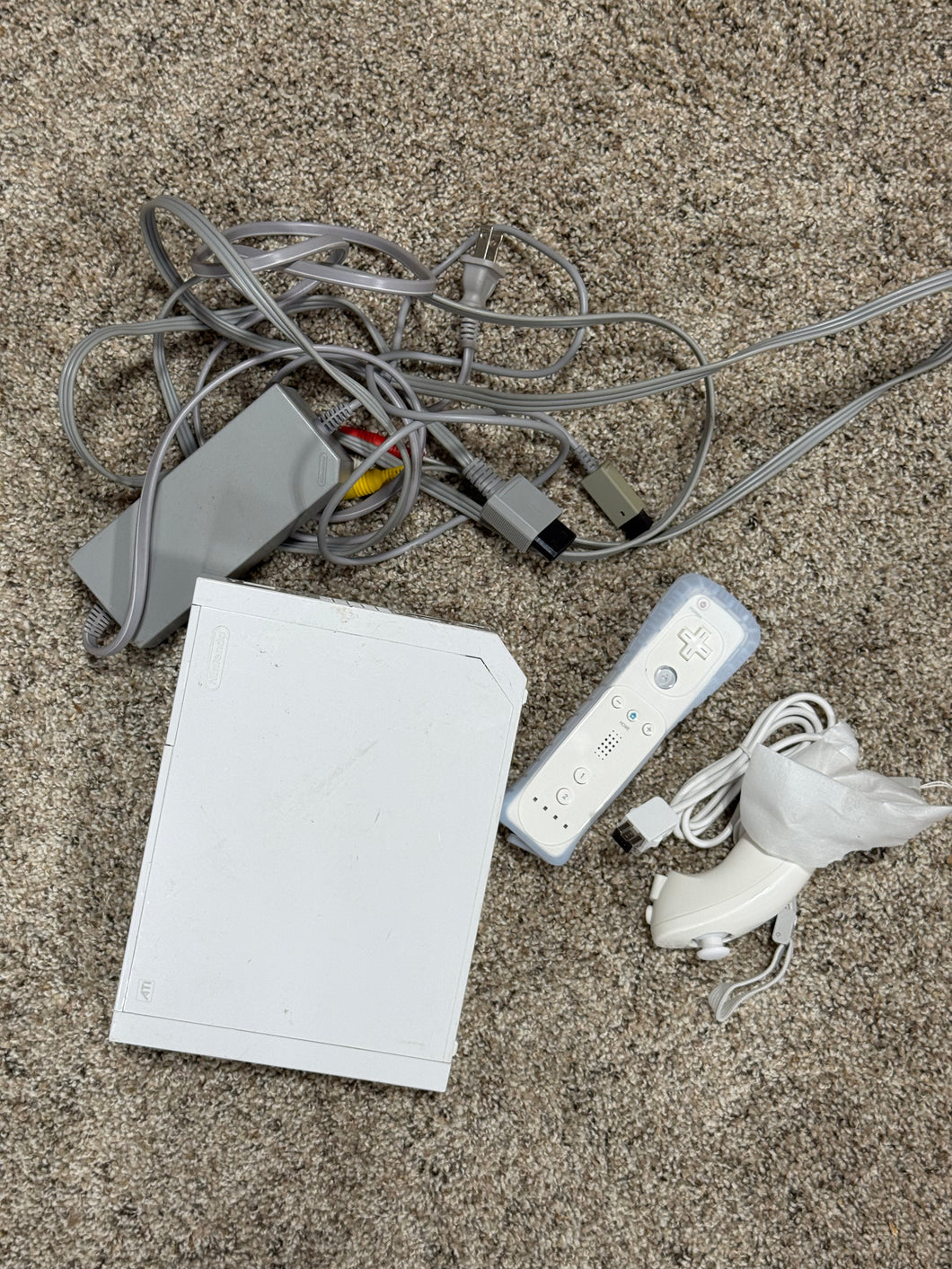 Working Wii Console With Cables