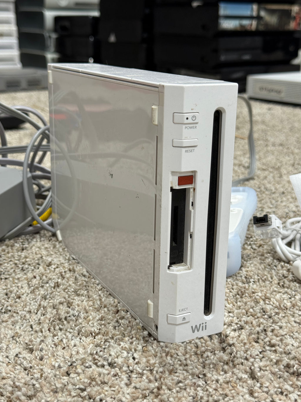 Working Wii Console With Cables