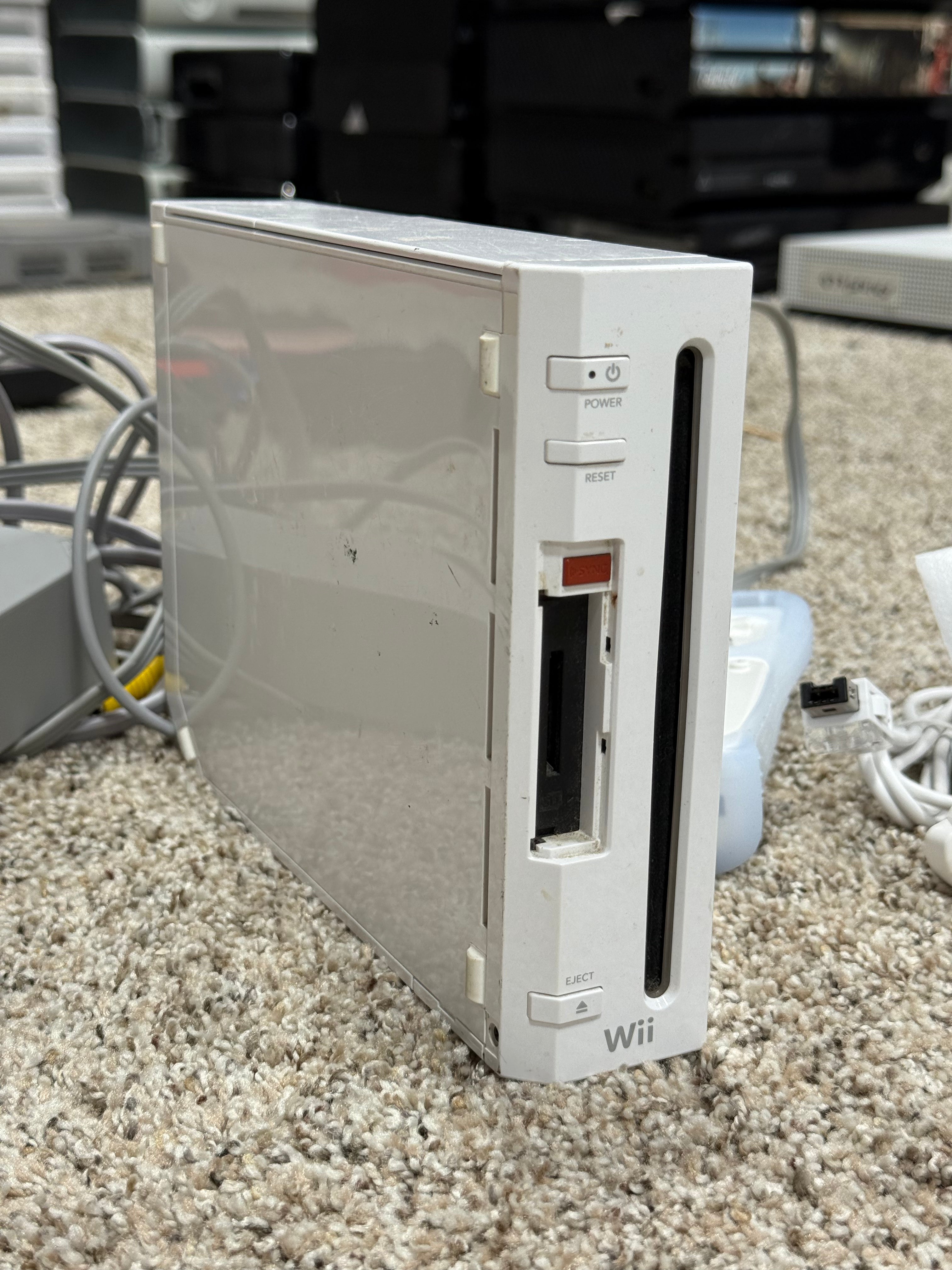 Working Wii Console With Cables