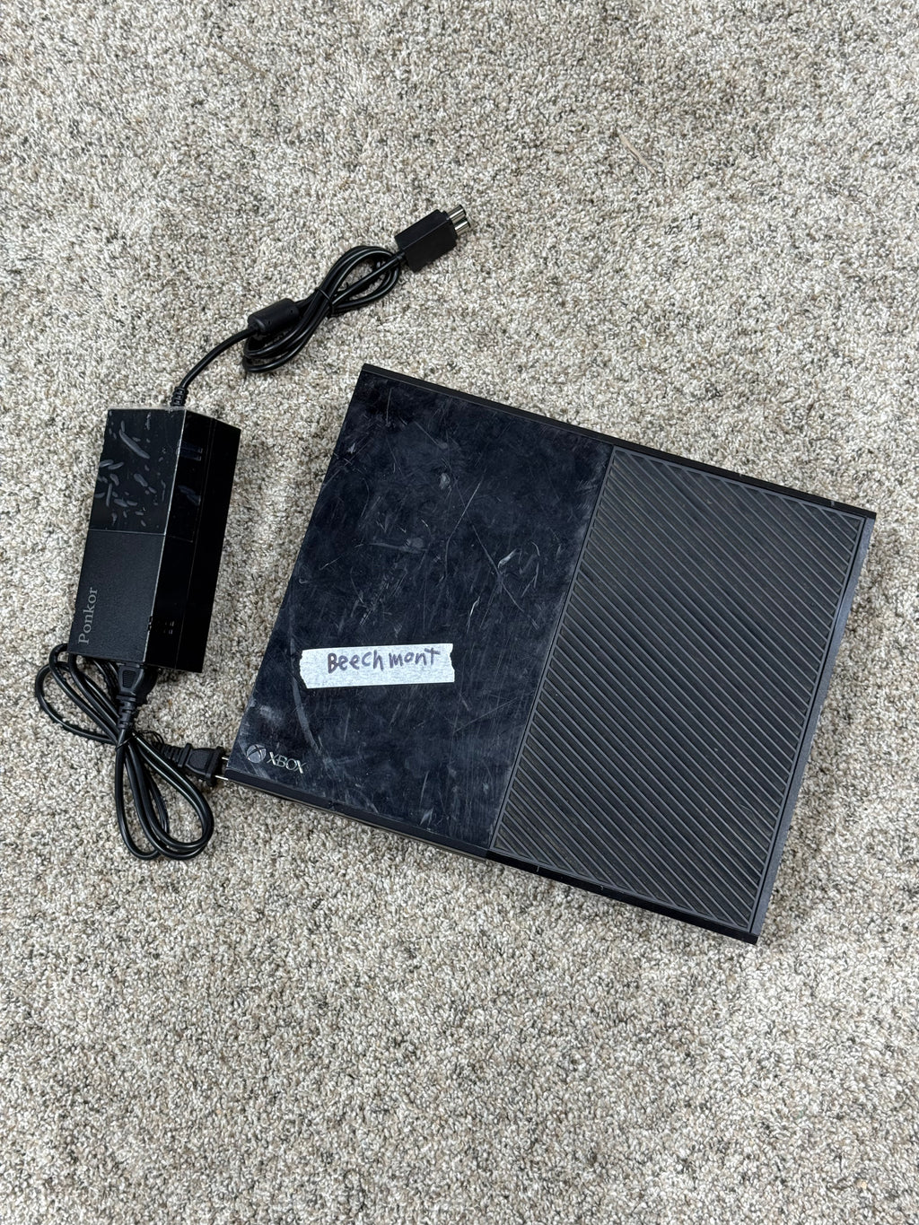 Xbox 1 With Powercable No Controller