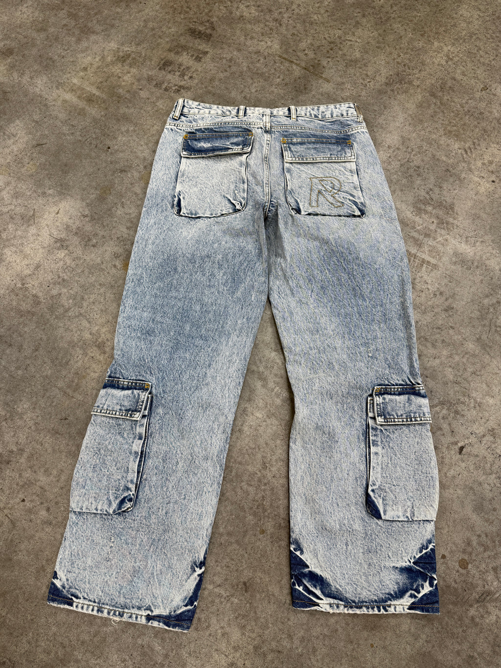 Represent R3Ca Cargo Denim Sz 32