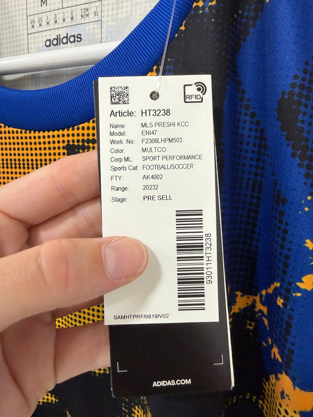 Adidas x Marvel Kick Childhood Cancer MLS Soccer Football Jersey Mens