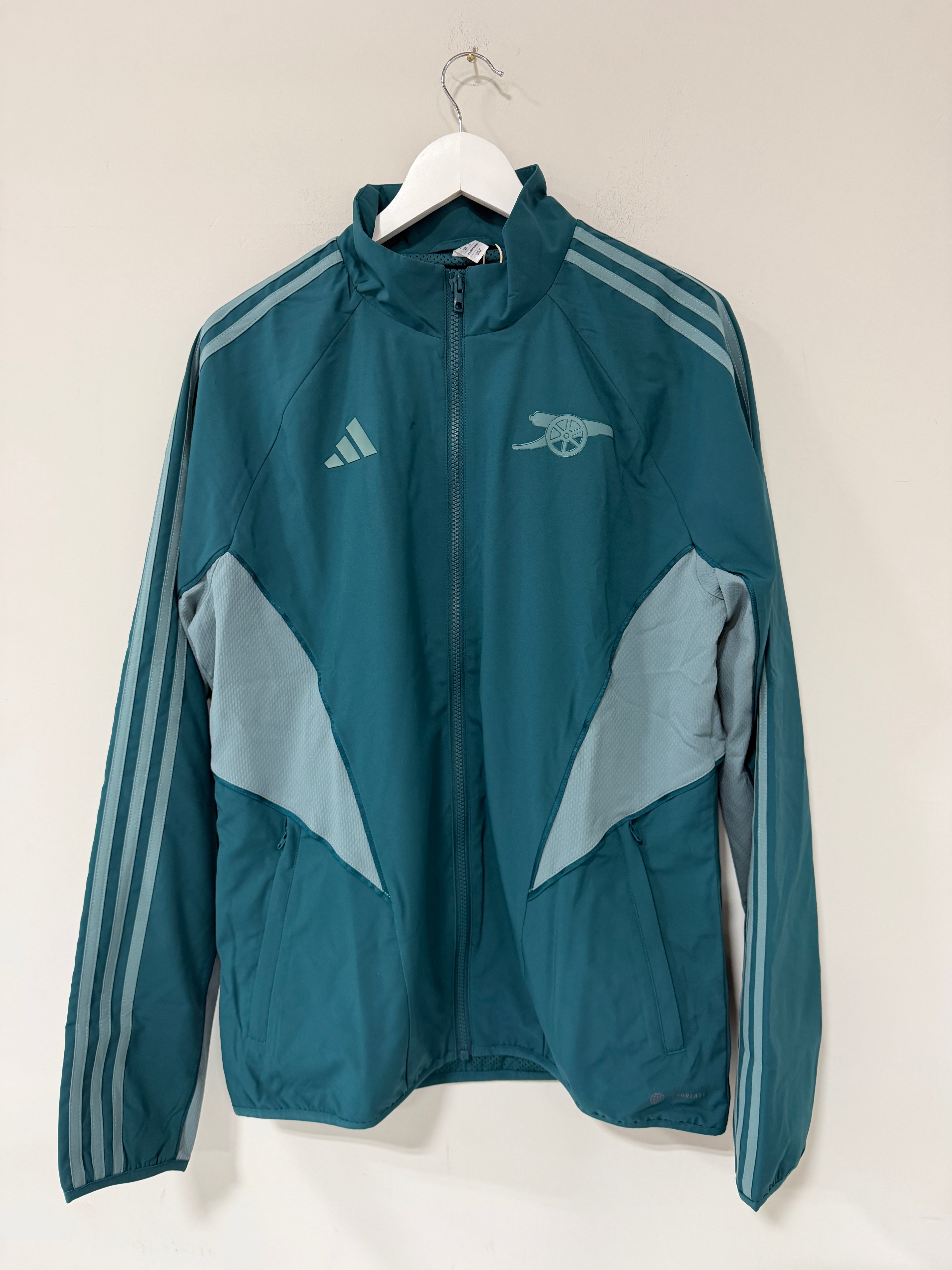 Adidas Arsenal FC Anthem Jacket – Rich Cornflower Heather