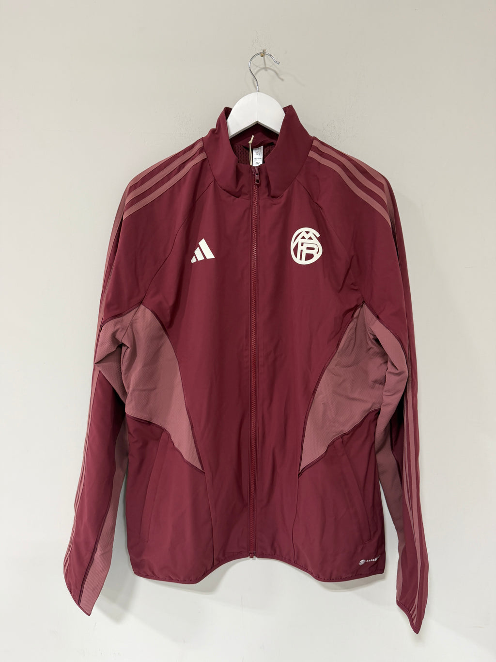 Adidas FC Barcelona Anthem Jacket – Shade Red/Orange