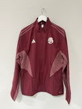 Adidas FC Barcelona Anthem Jacket – Shade Red/Orange