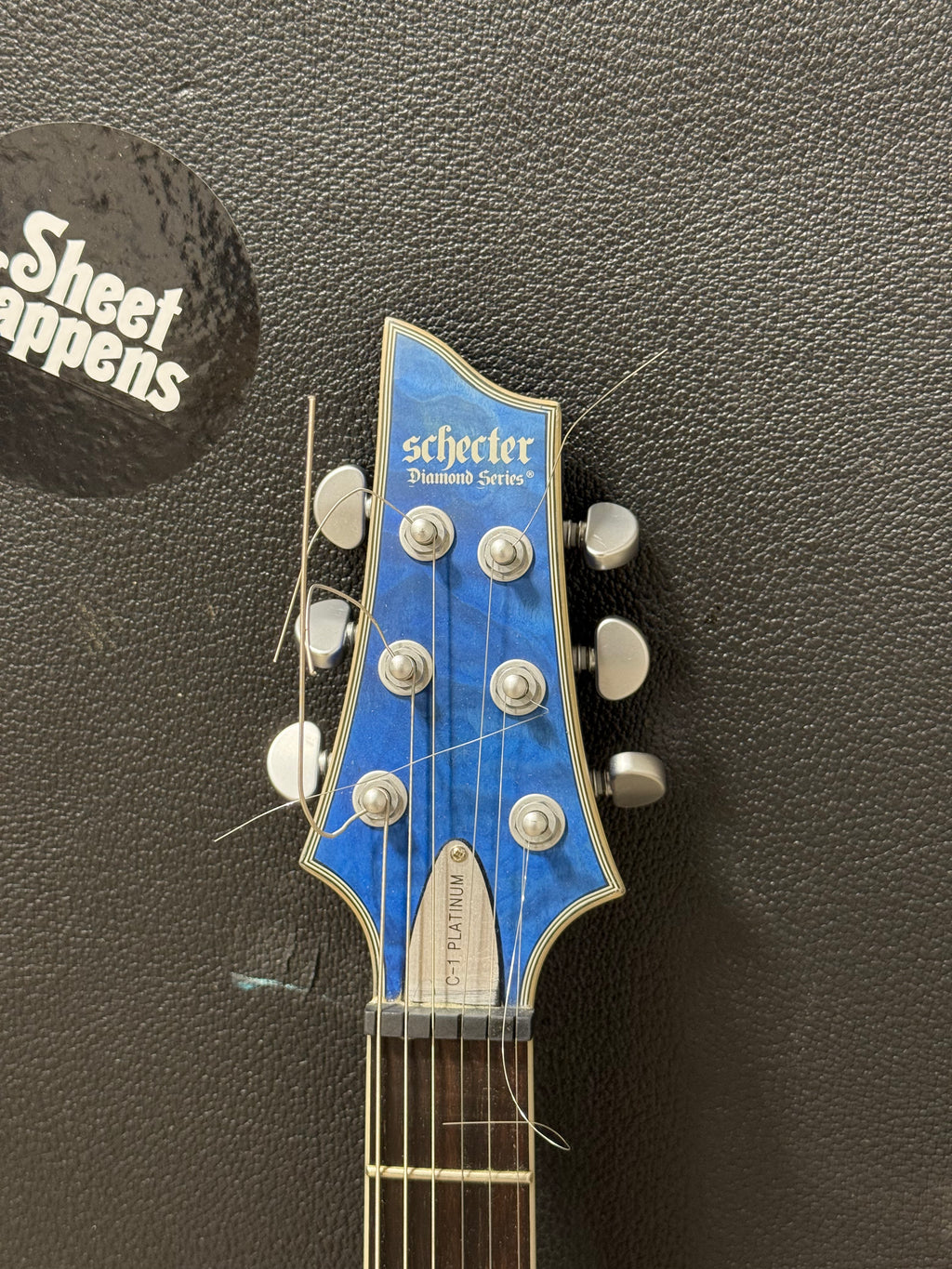 Schecter Diamond Series Electric Guitar Blue