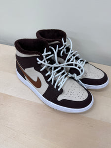 Jordan 1 Mid SE Brown Basalt Oatmeal (Women's) Sz 7.5W