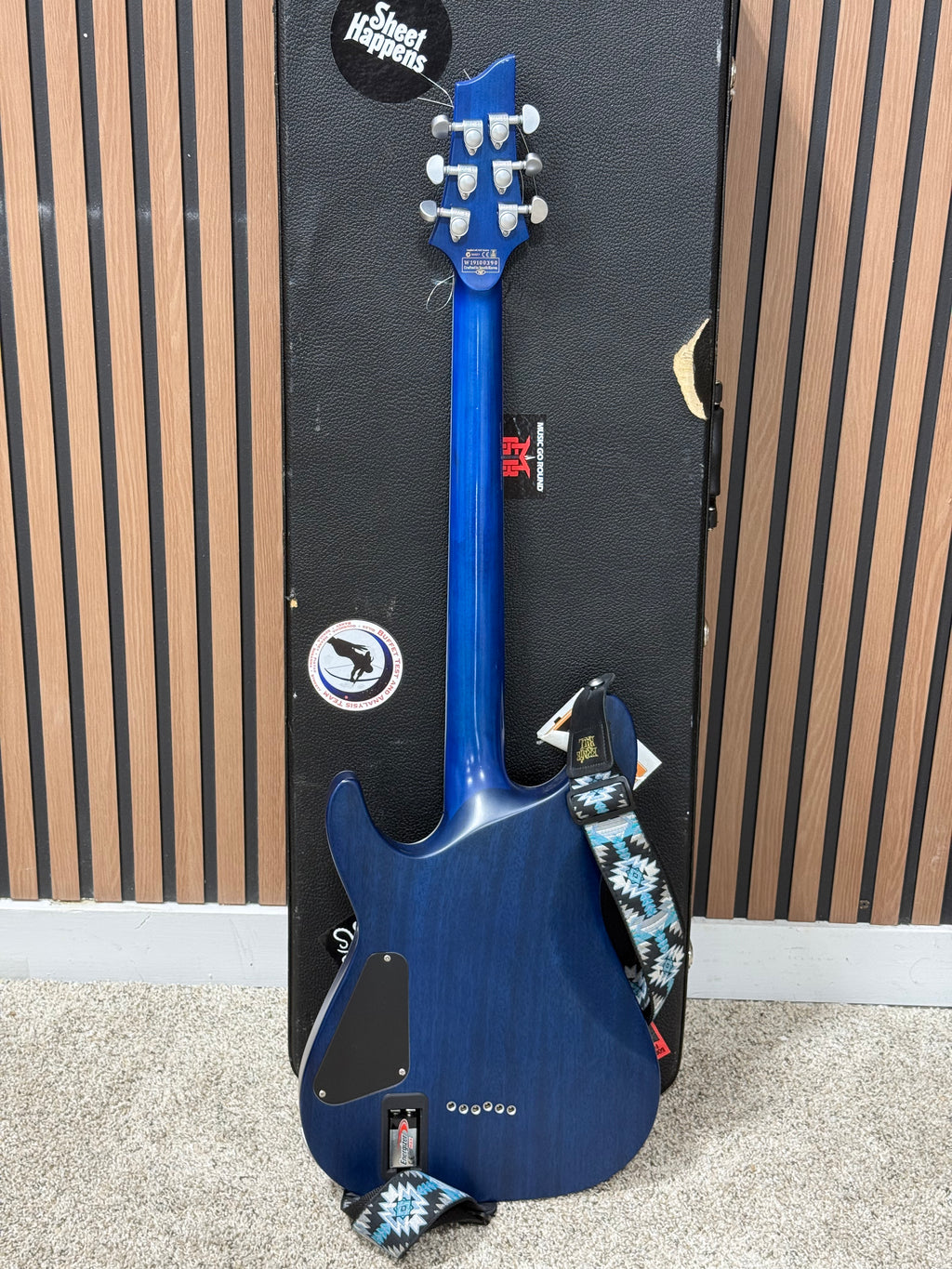 Schecter Diamond Series Electric Guitar Blue