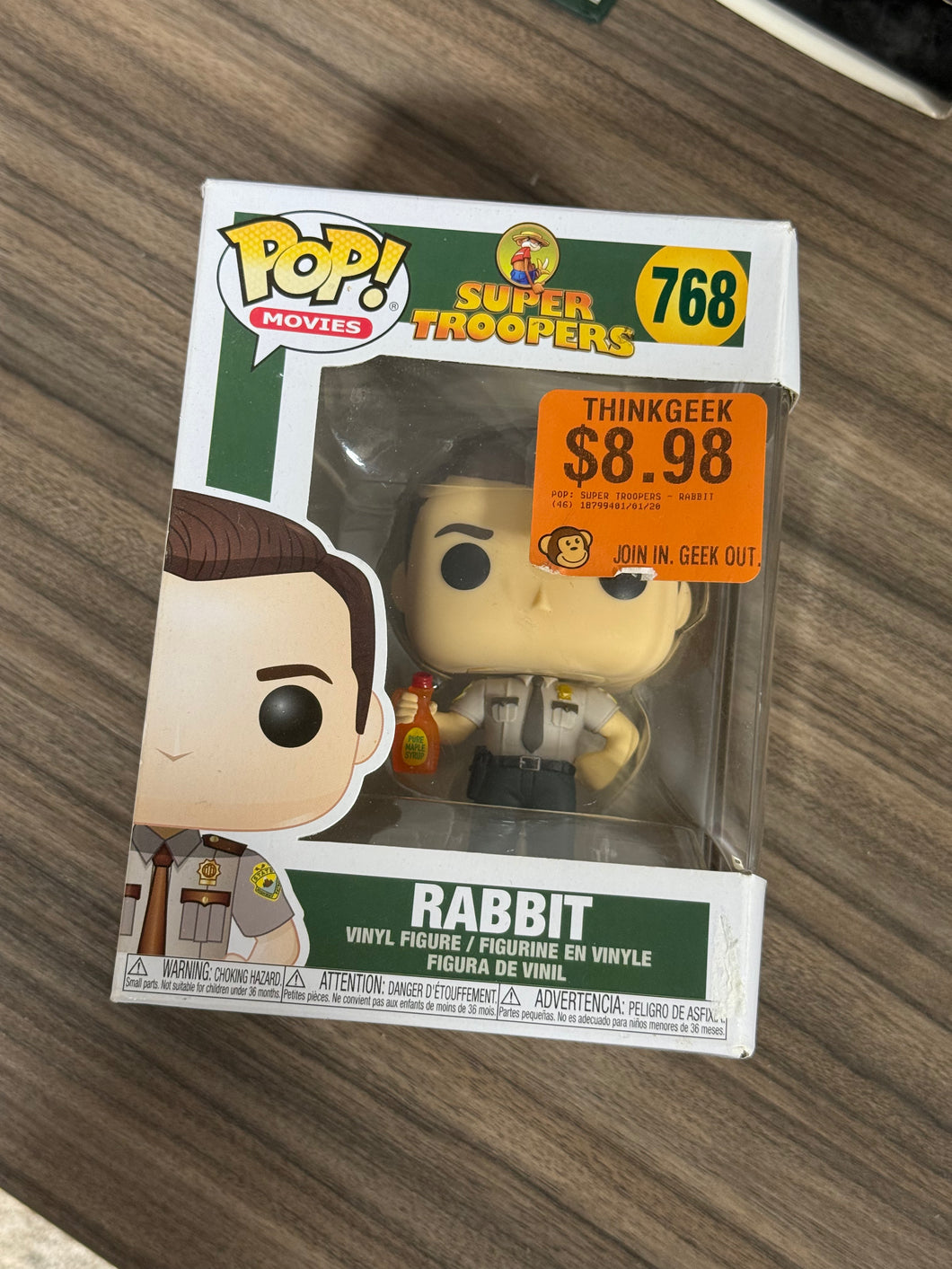 Super Troopers Rabbit Funko Pop