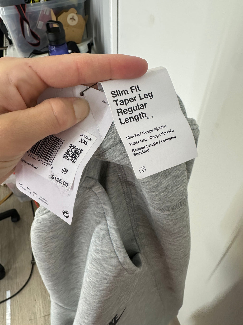 NEW Nike Tech Fleece joggers men's sz 2XL