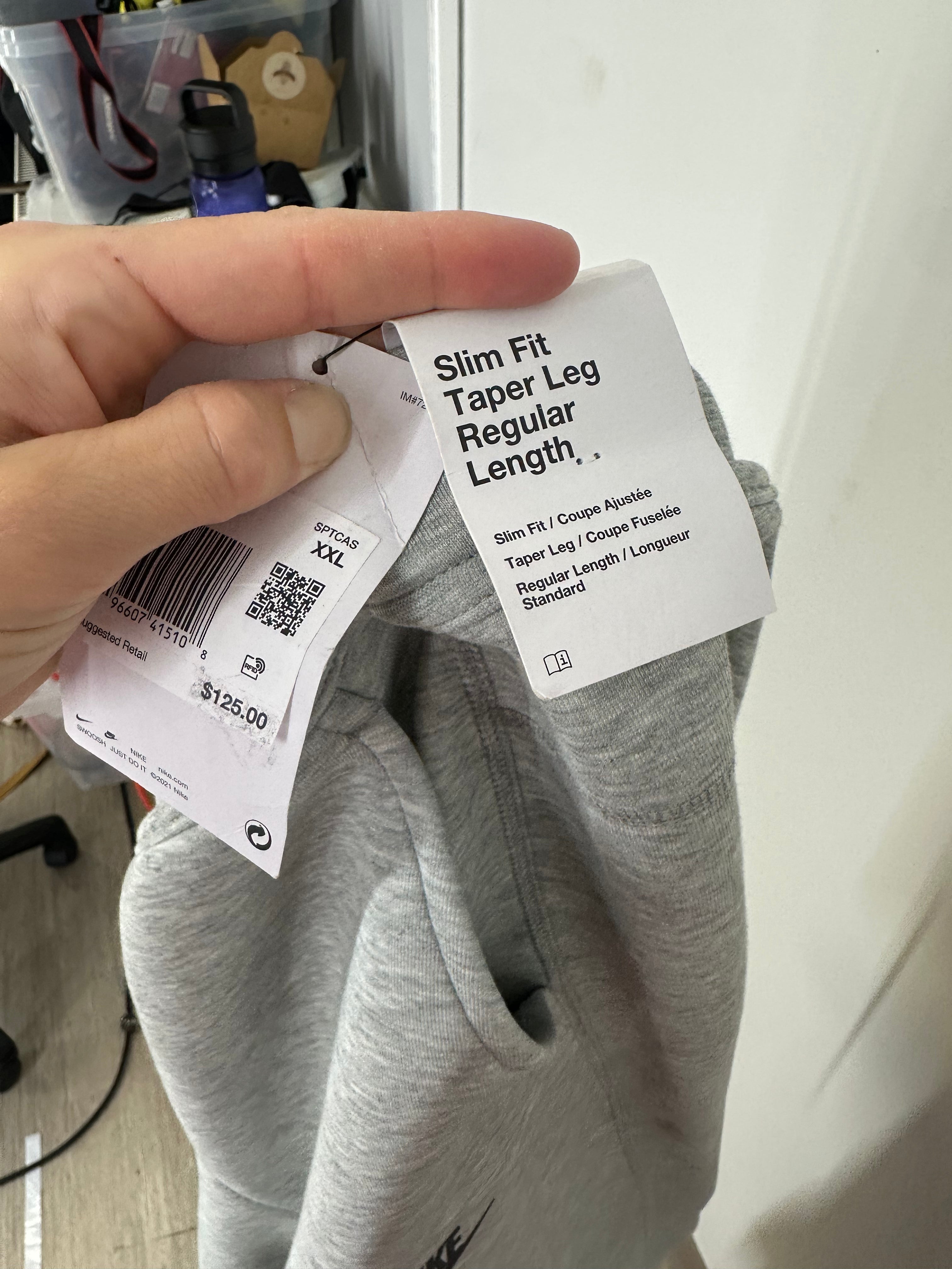 NEW Nike Tech Fleece joggers men's sz 2XL