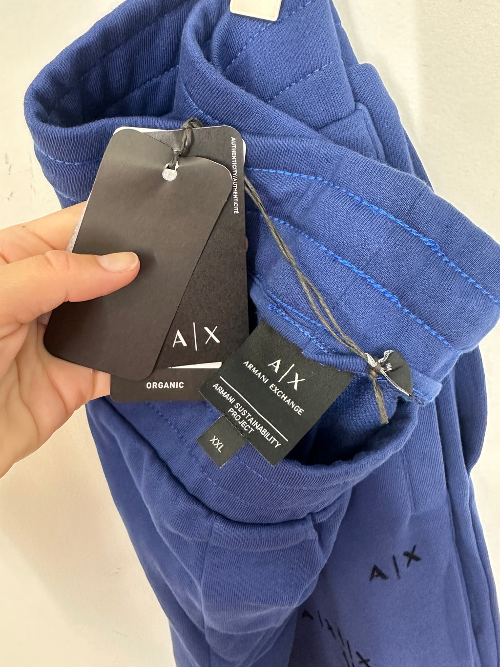 Armani Exchange Falling Logo Jogger Track Pants men's sz 2XL