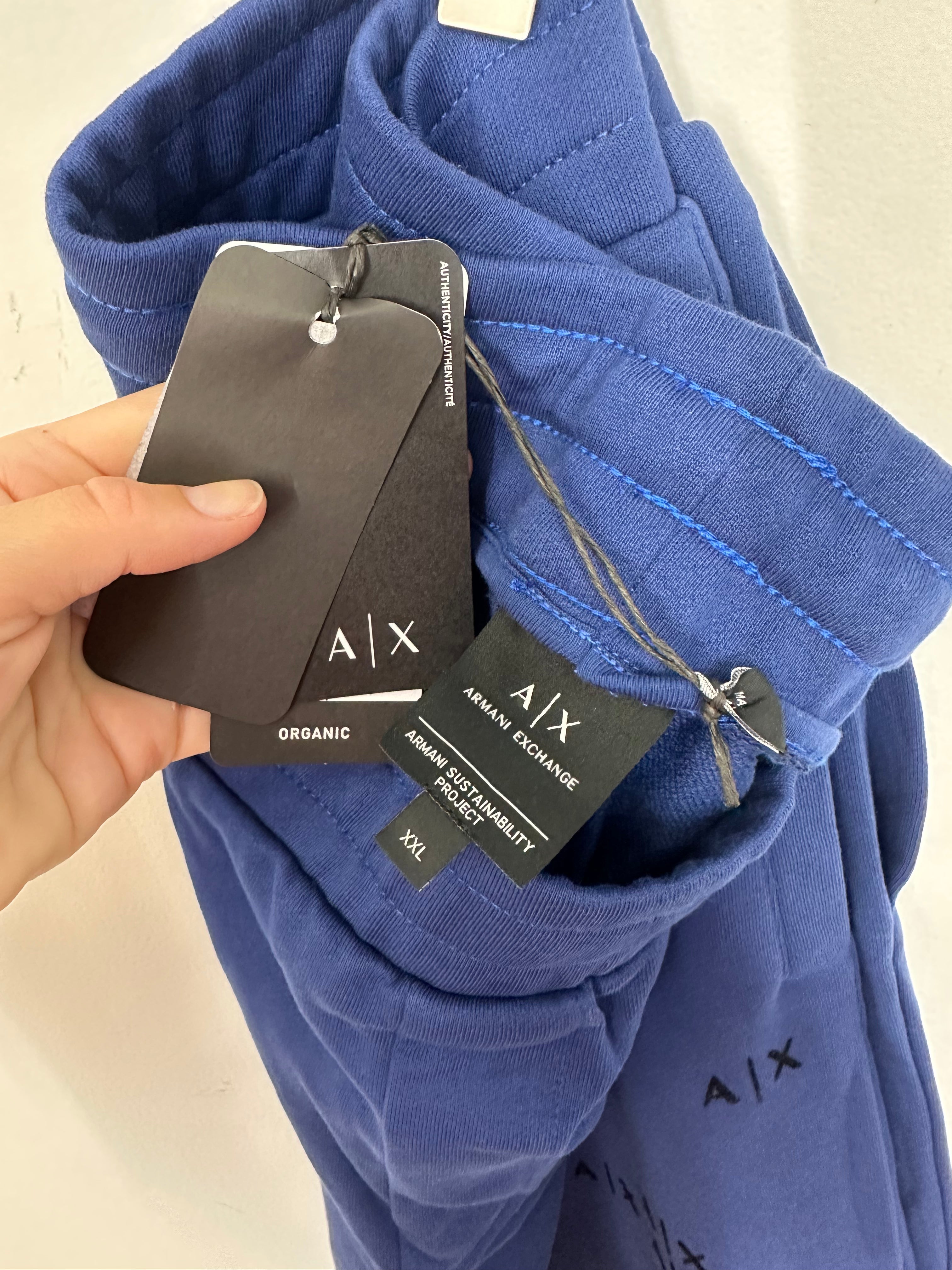 Armani Exchange Falling Logo Jogger Track Pants men's sz 2XL