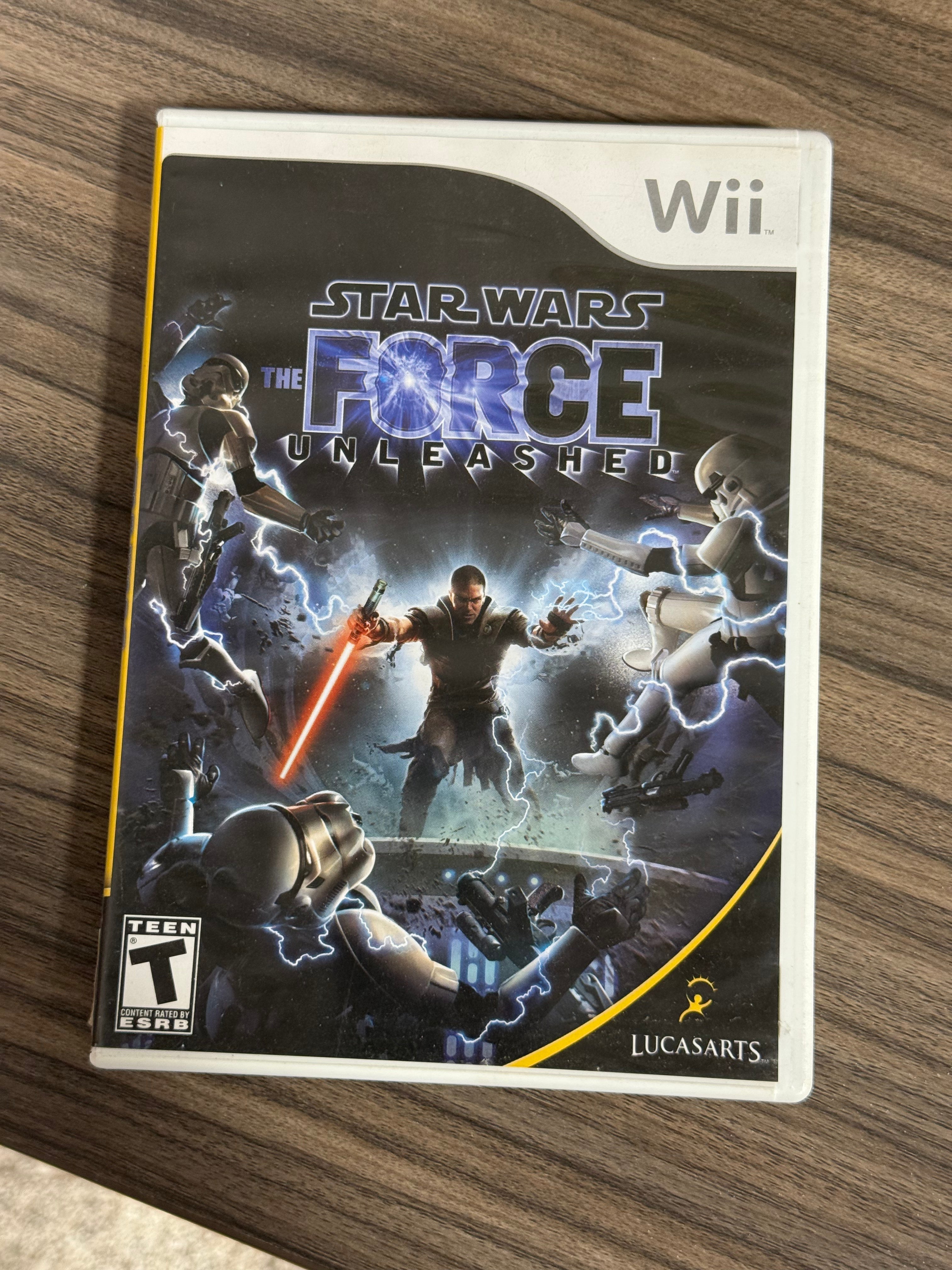 Star Wars The Force Unleashed Wii Game