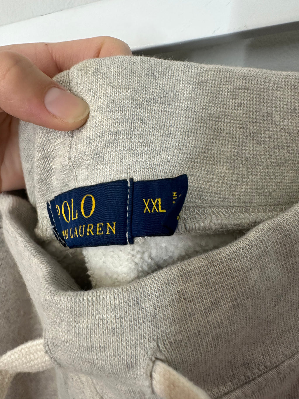 Polo Ralph Lauren grey fleece sweatpants men's sz 2XL