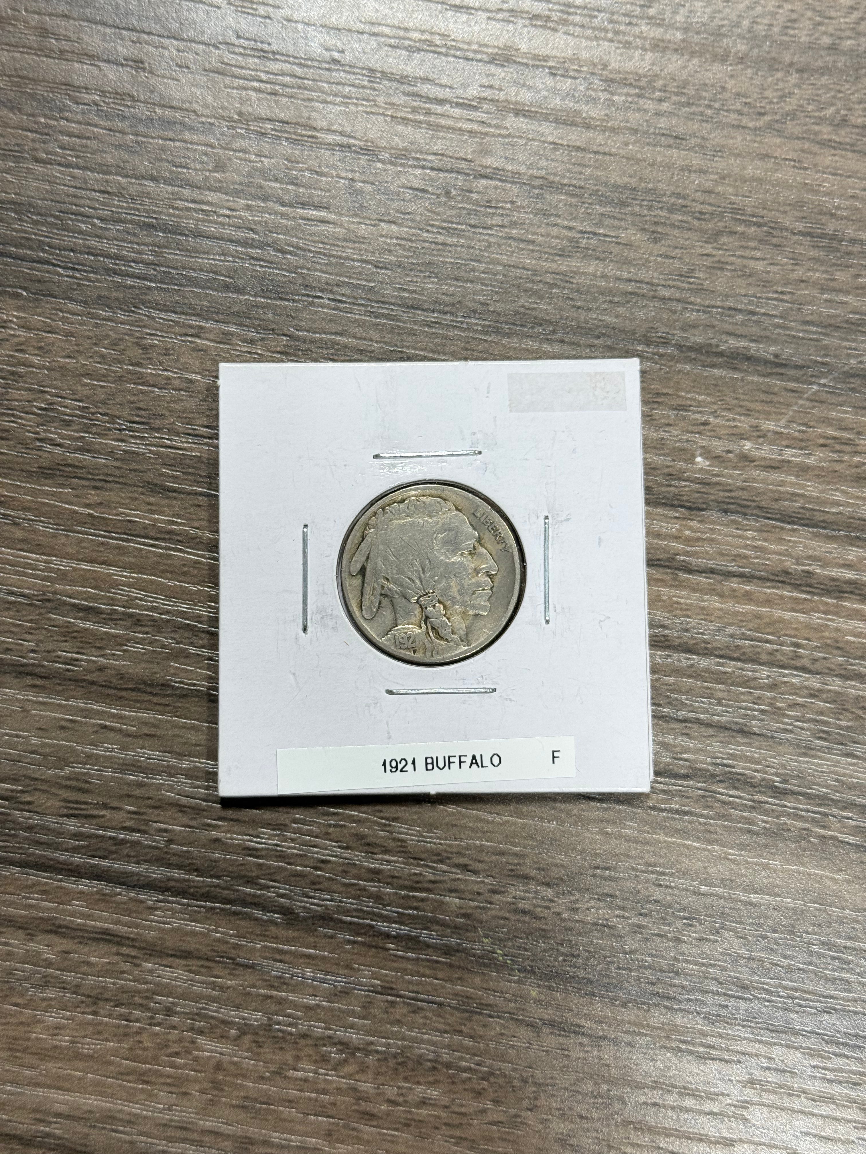 1921 Buffalo Nickle